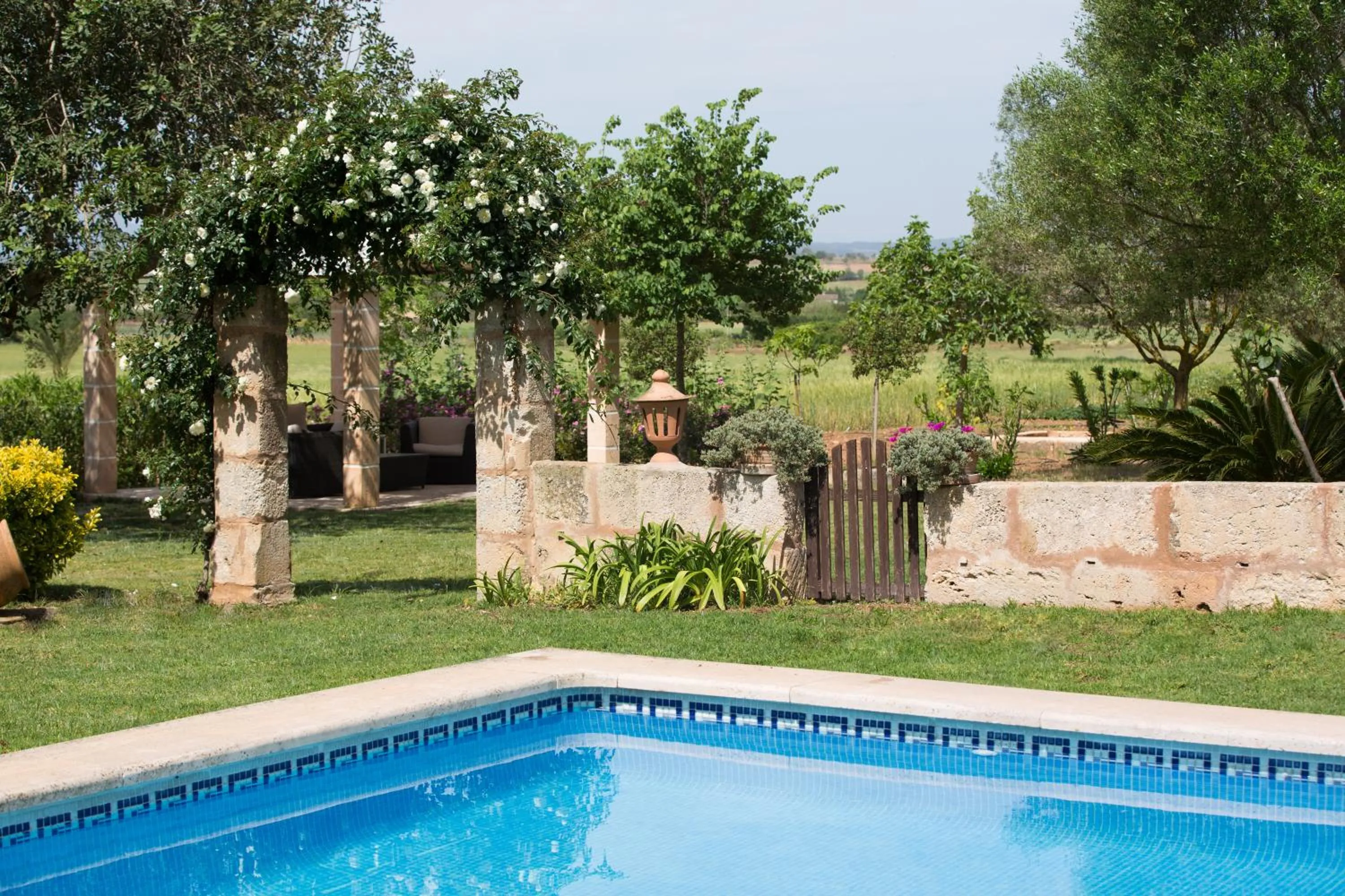 Swimming pool in Agroturismo Es Pla De Llodrá