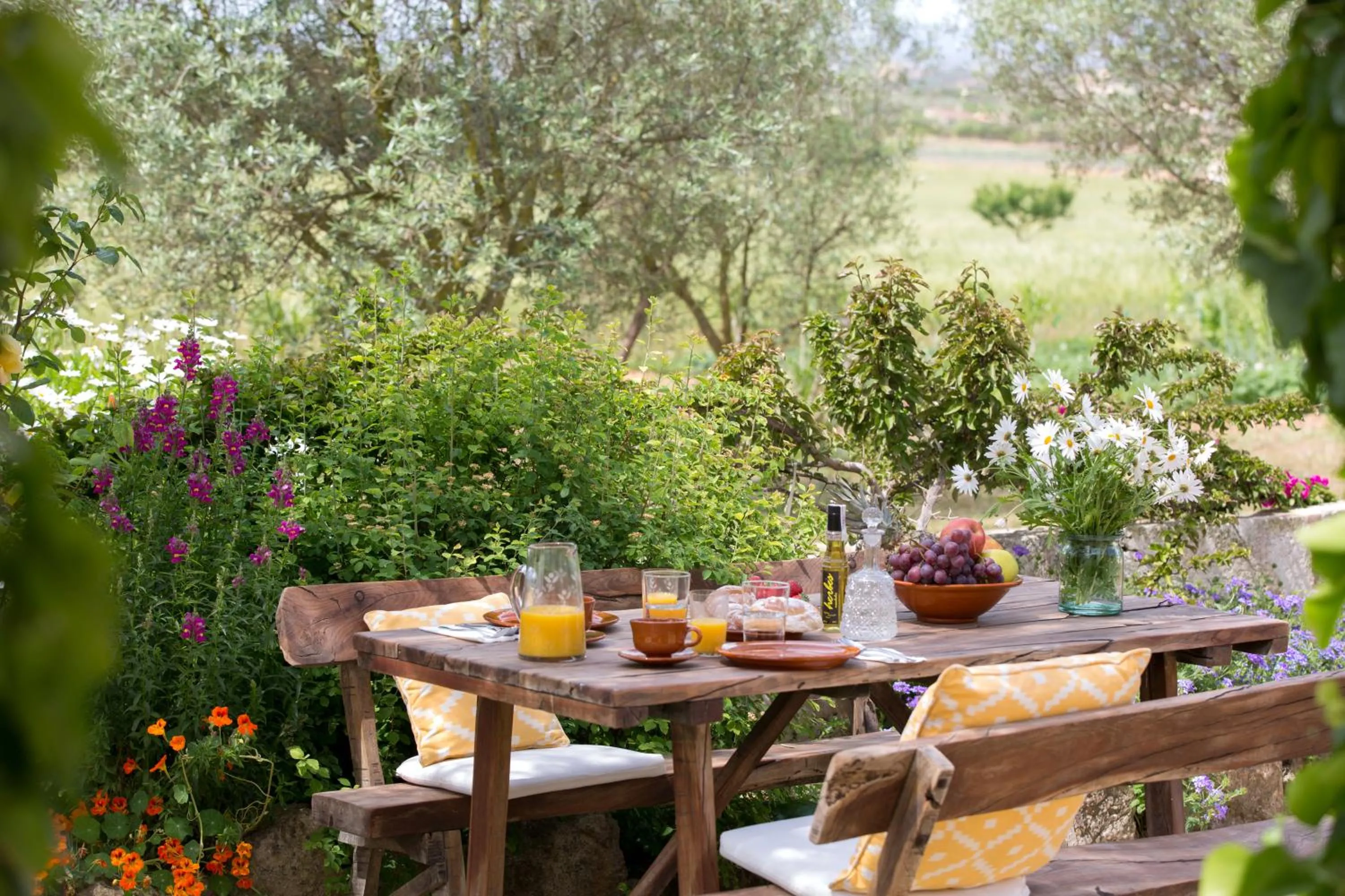 Food and drinks in Agroturismo Es Pla De Llodrá