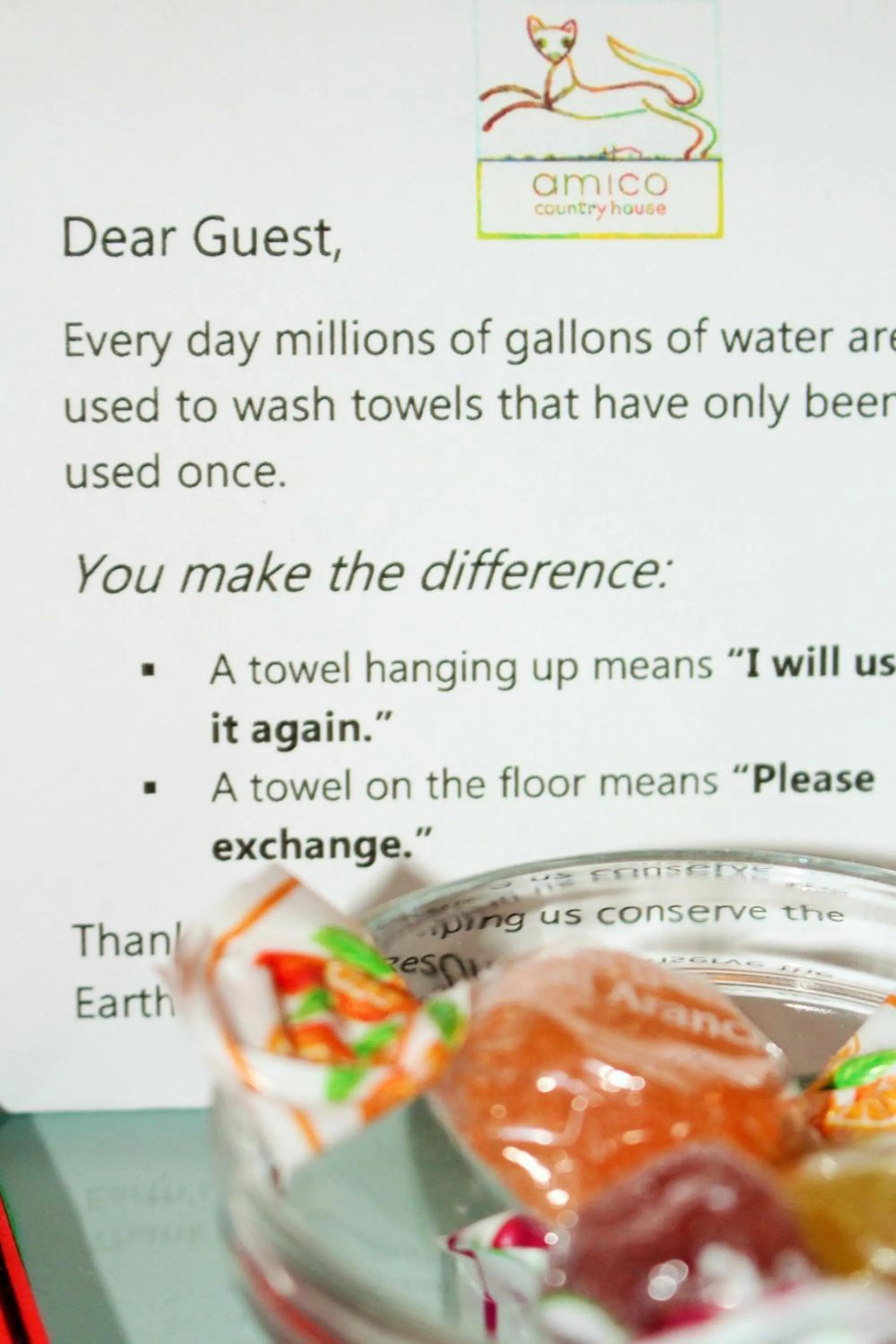 Property logo or sign in Amico Country House