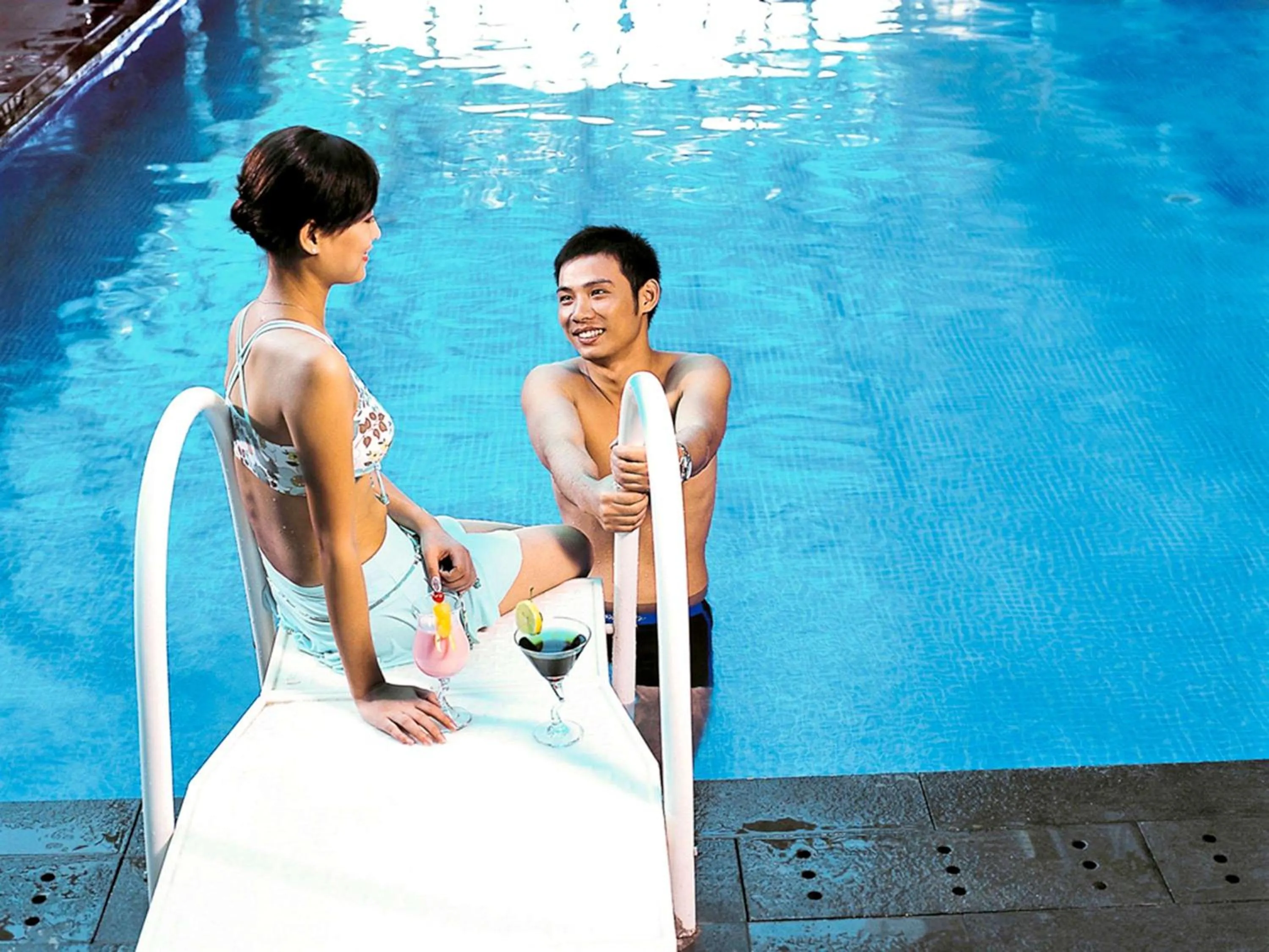 Fitness centre/facilities in Oriental Ginza Hotel Shenzhen