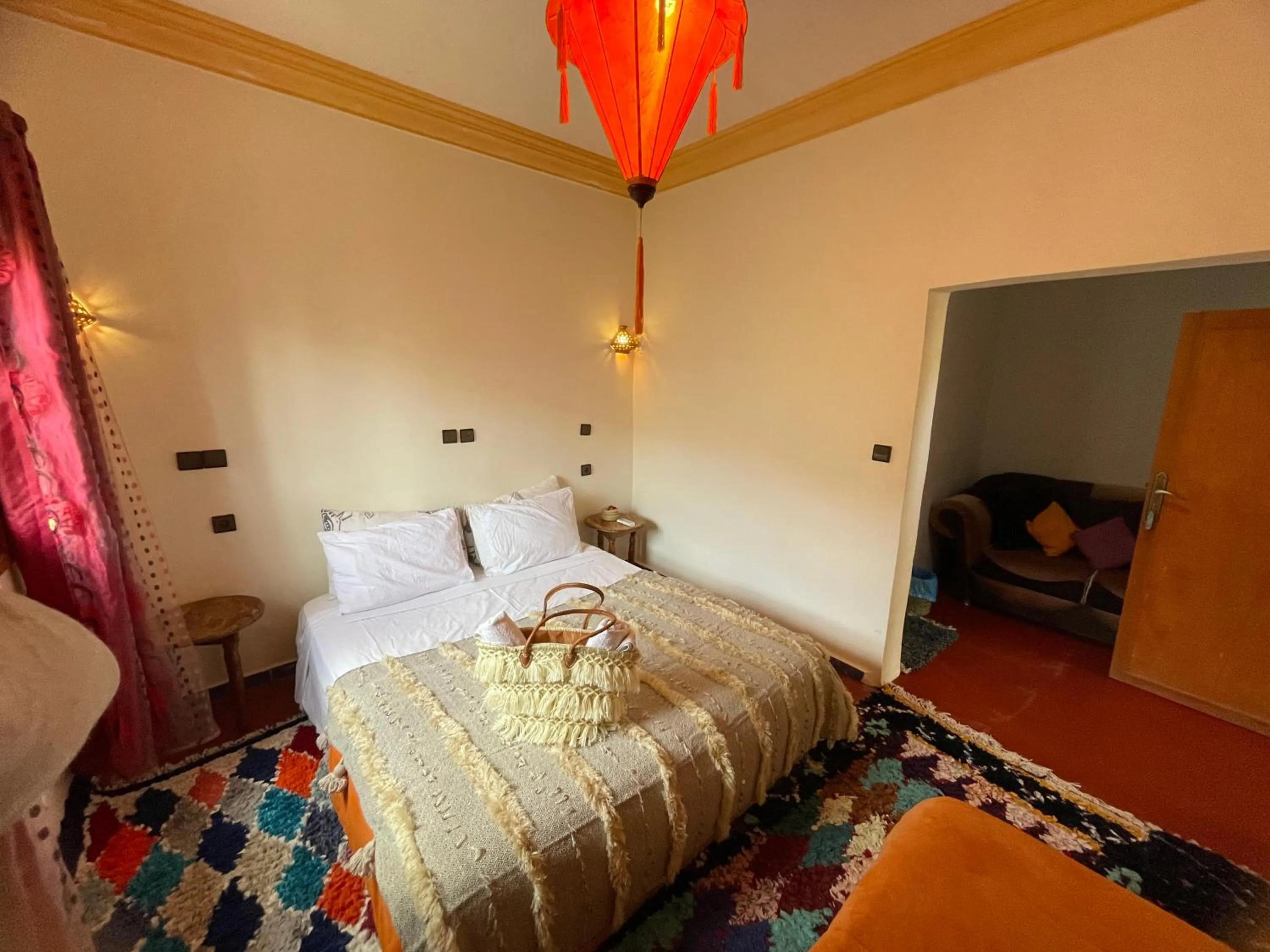 Budget Double Room in Ouirgane discovery lodge