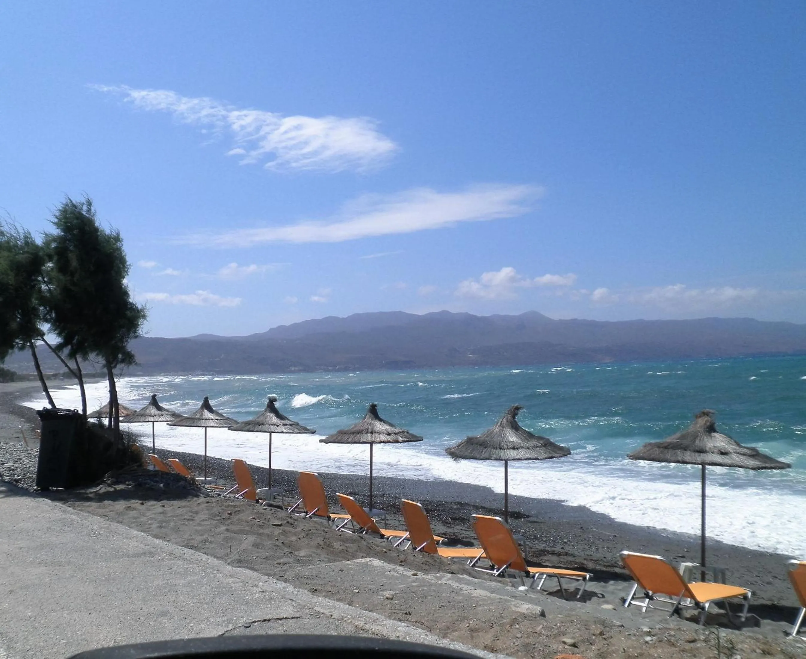 Beach in Haridimos Apartments