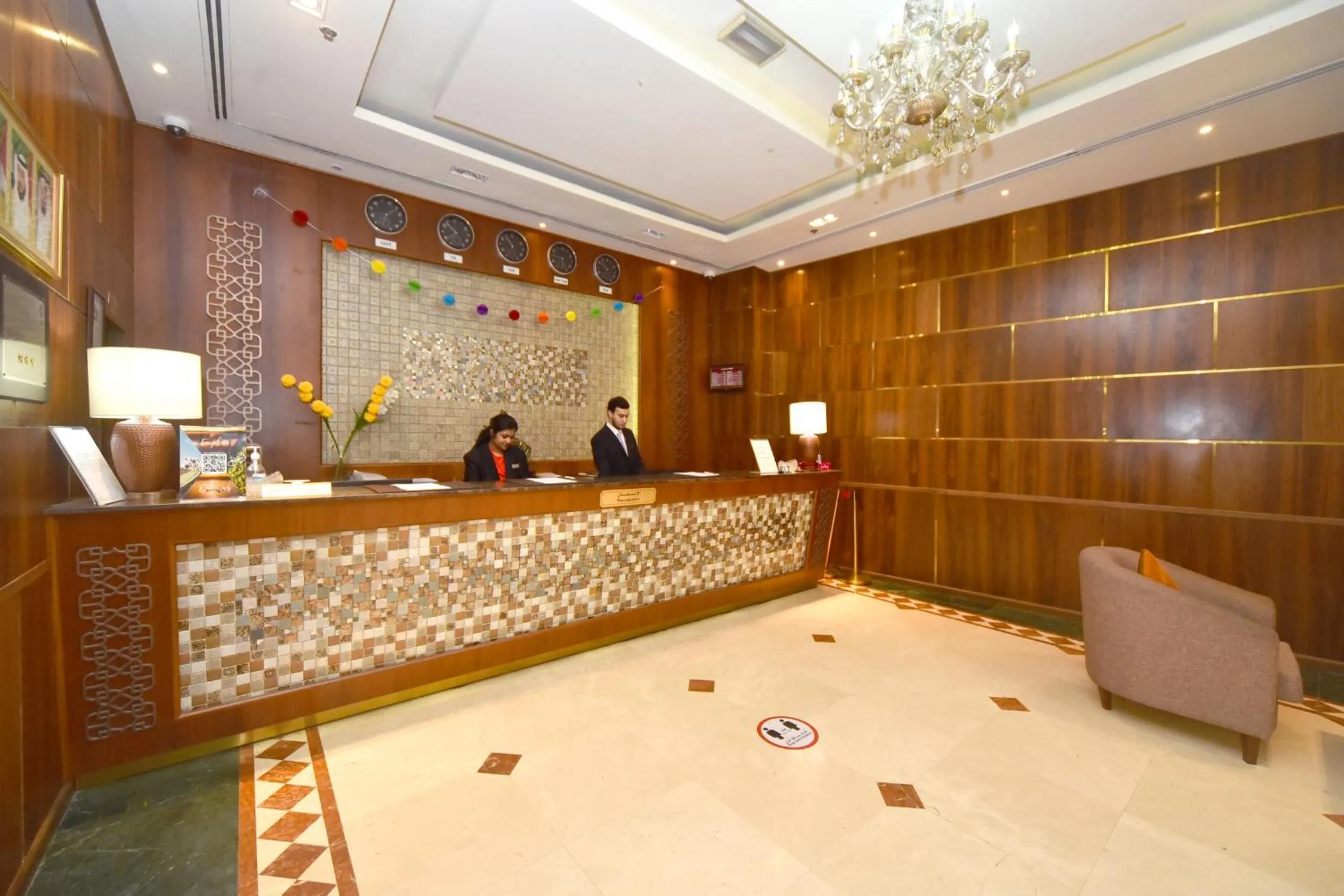 Lobby or reception in Nejoum Al Emarat