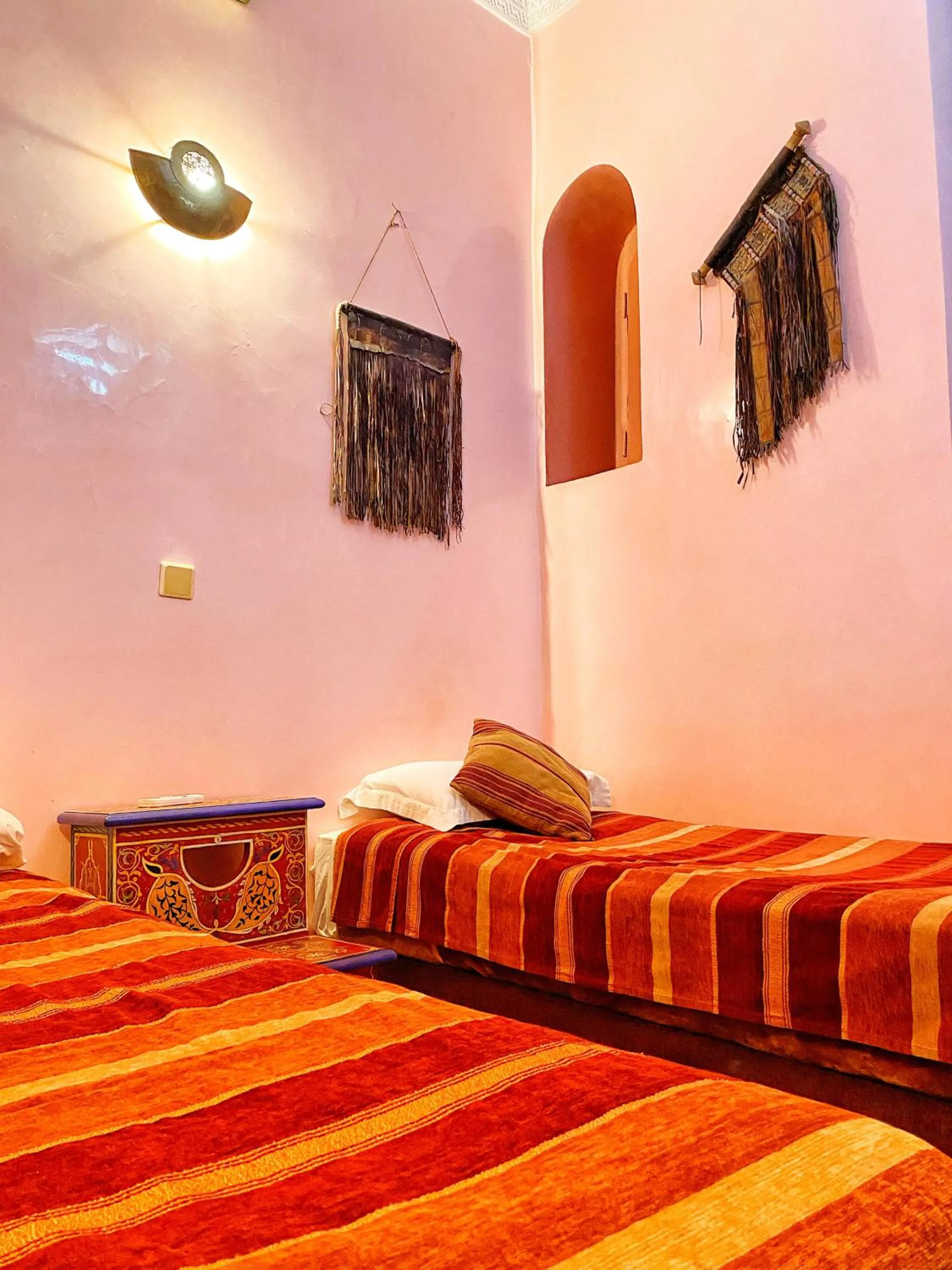 Bed in Riad Al Nour