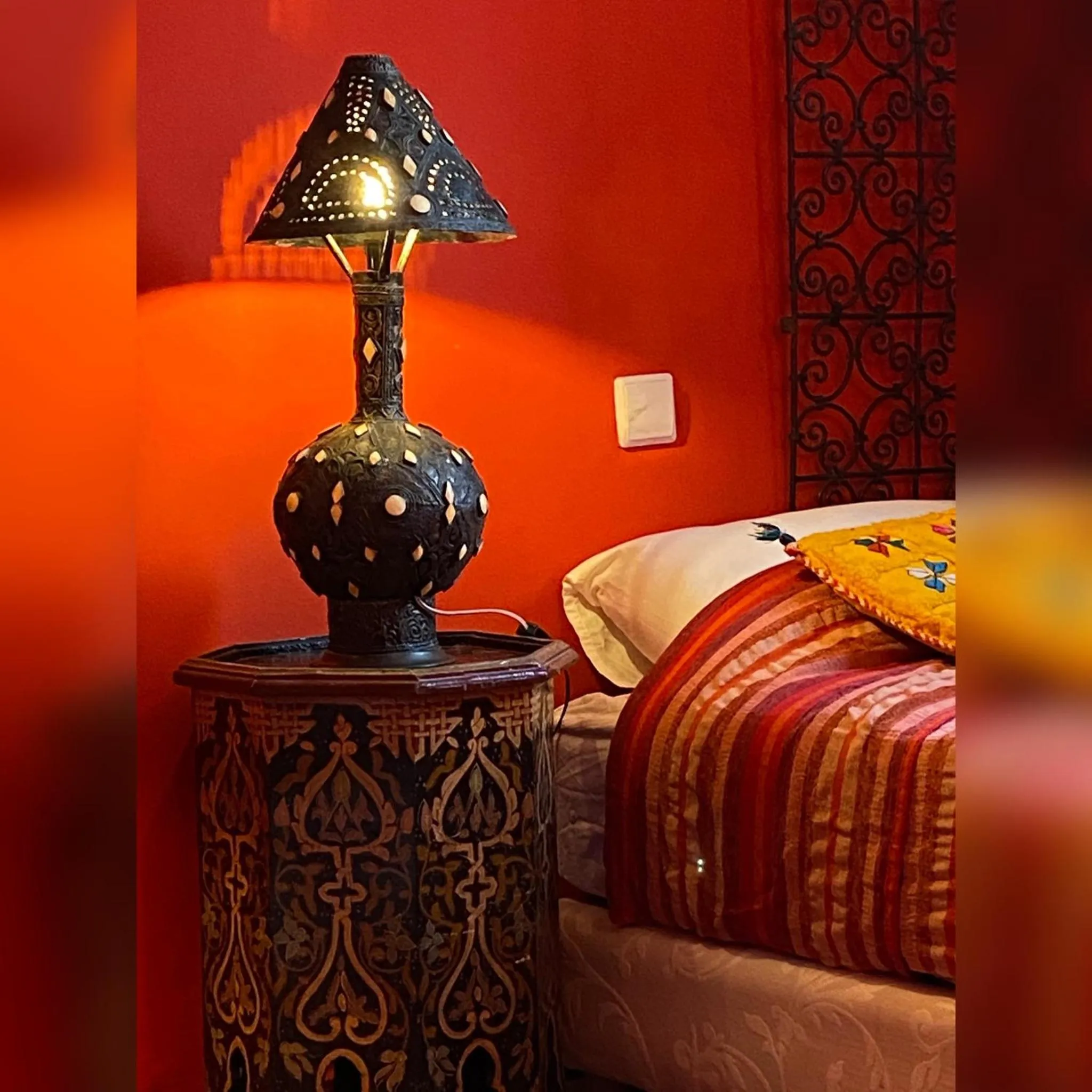 Bed in Riad Al Nour