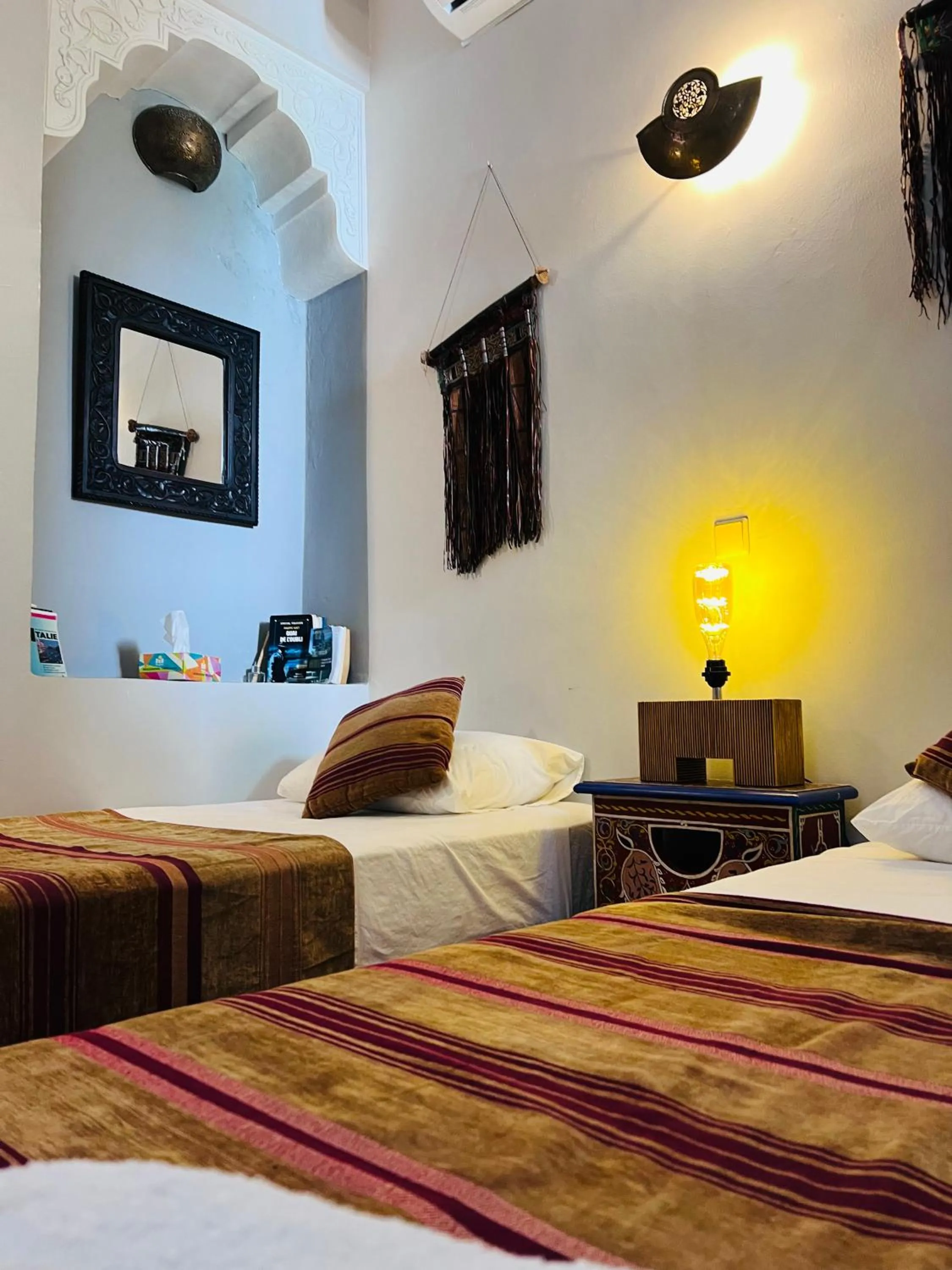 Bed in Riad Al Nour
