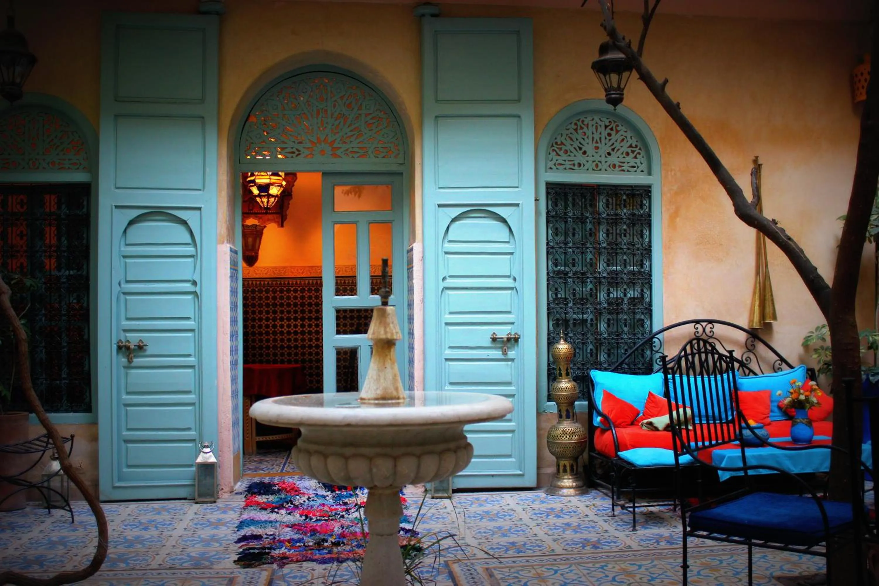 Lounge or bar in Riad Al Nour