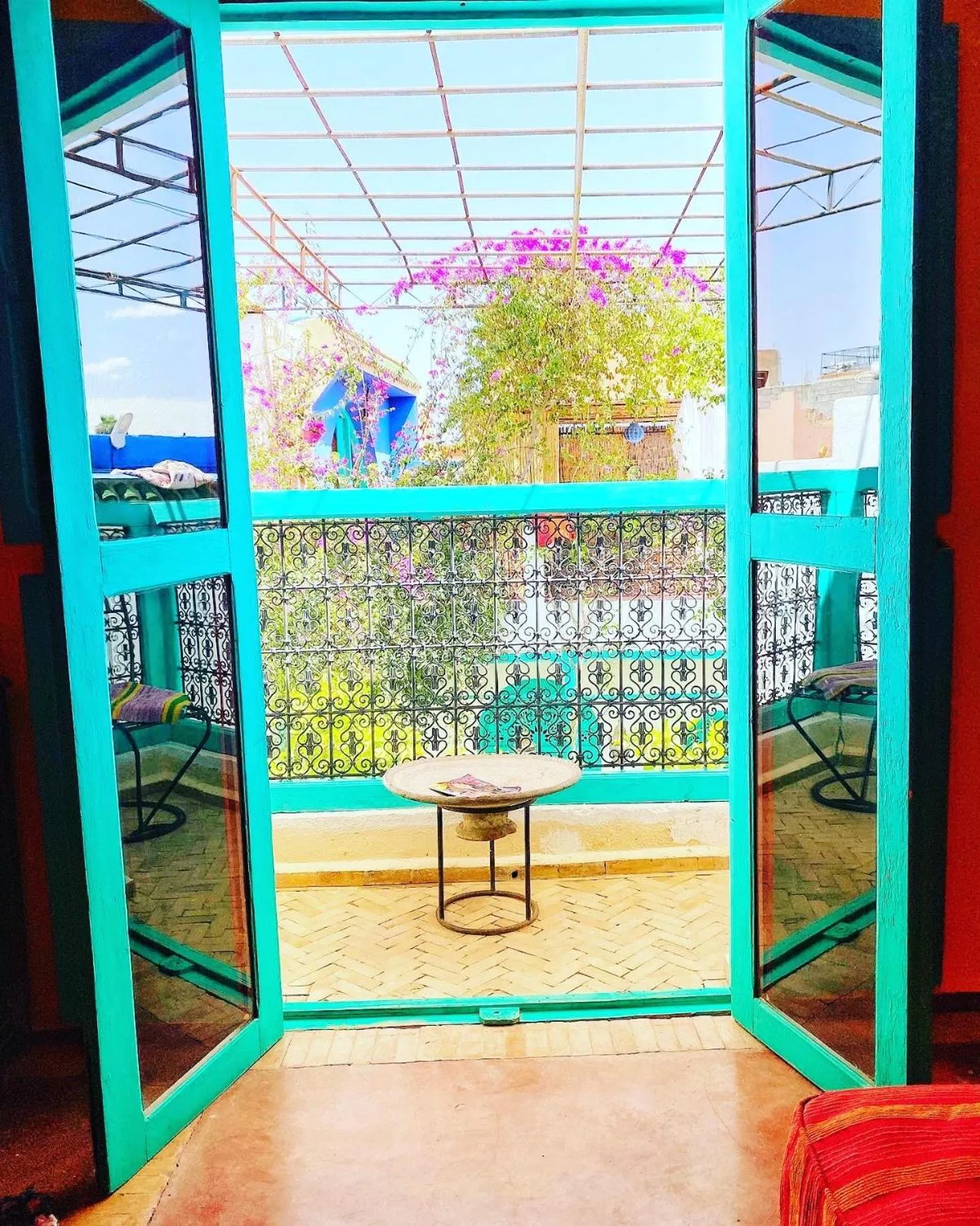 Balcony/Terrace in Riad Al Nour