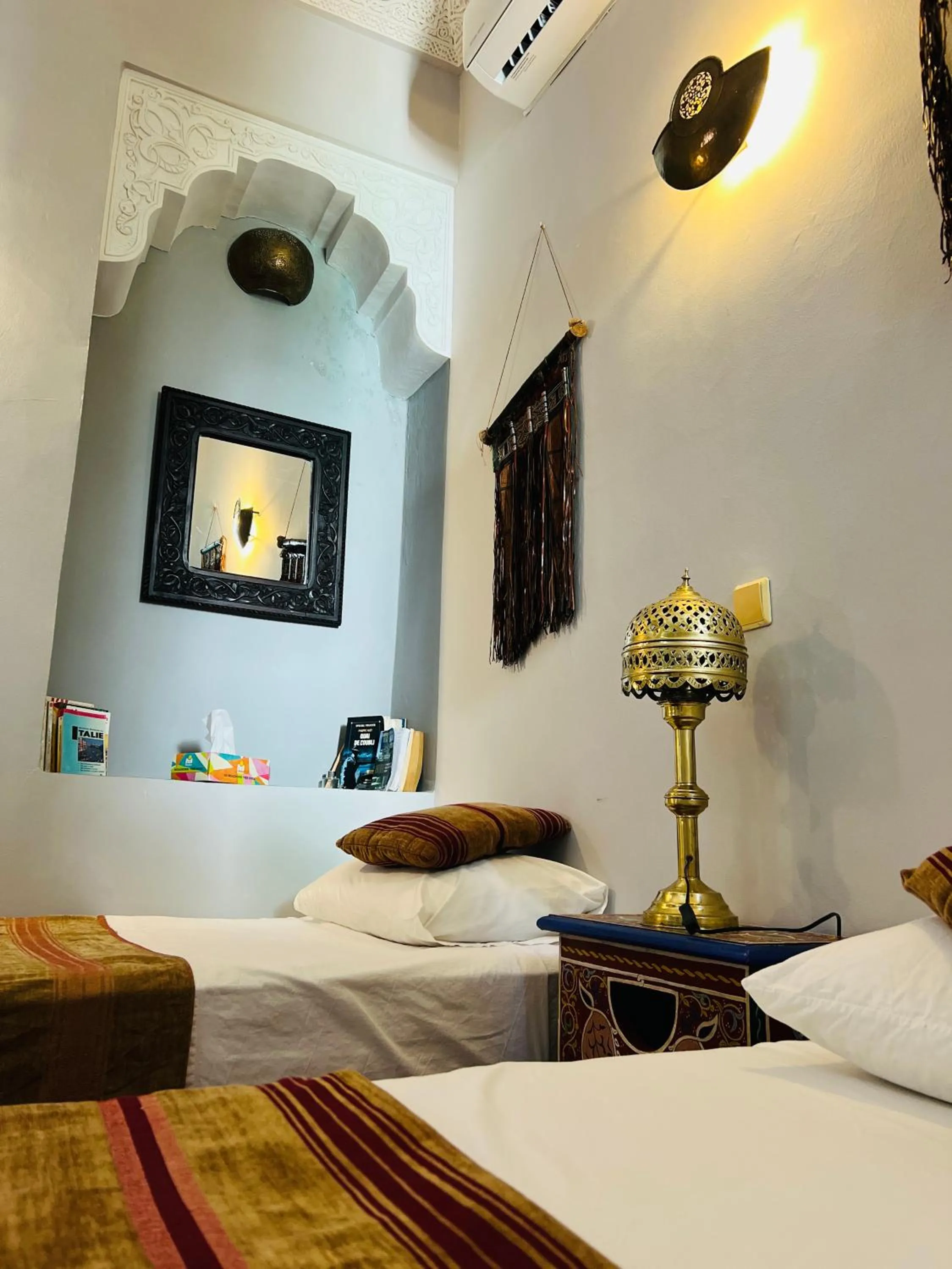 Bed in Riad Al Nour
