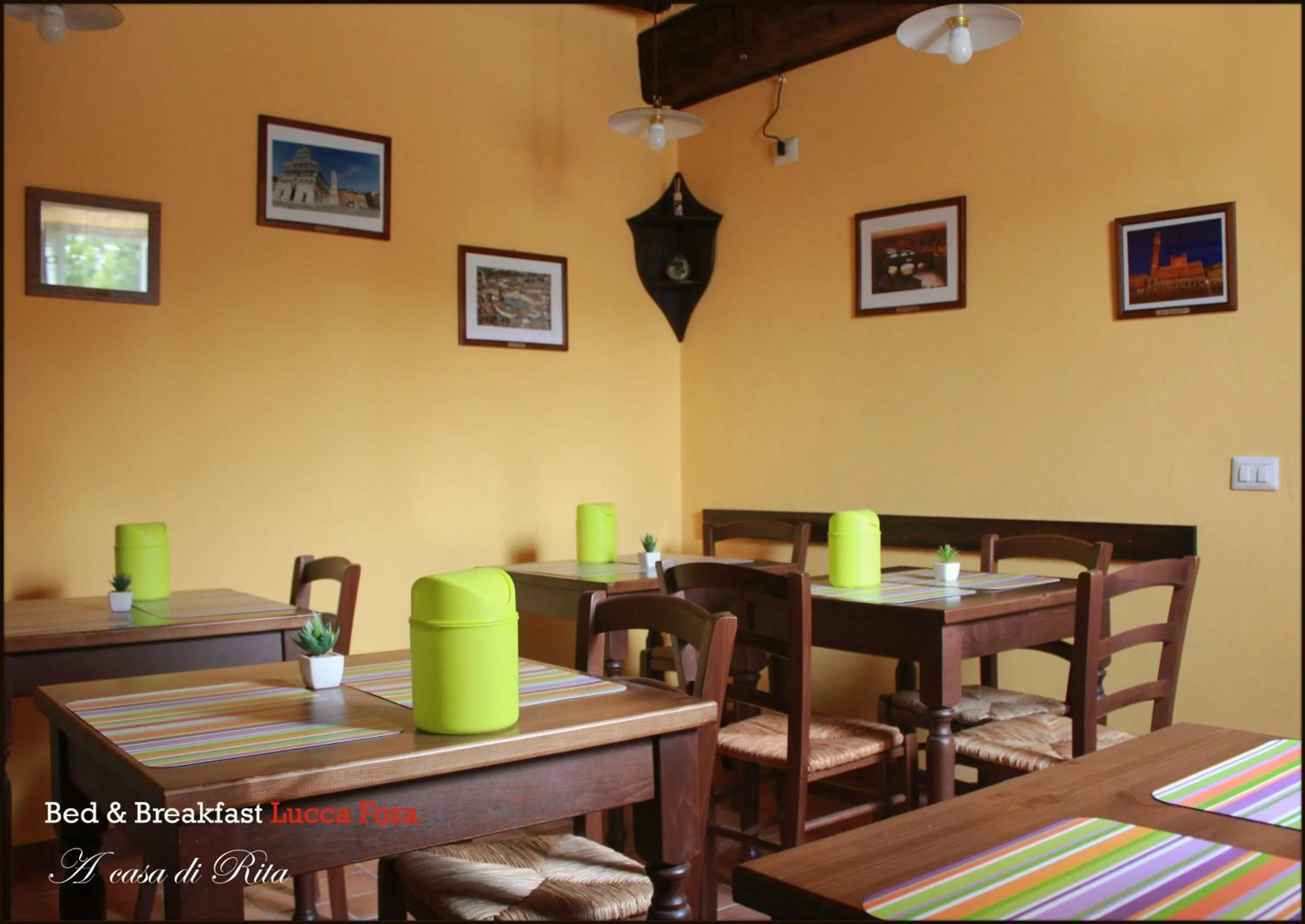 Restaurant/places to eat in Bed & Breakfast Lucca Fora