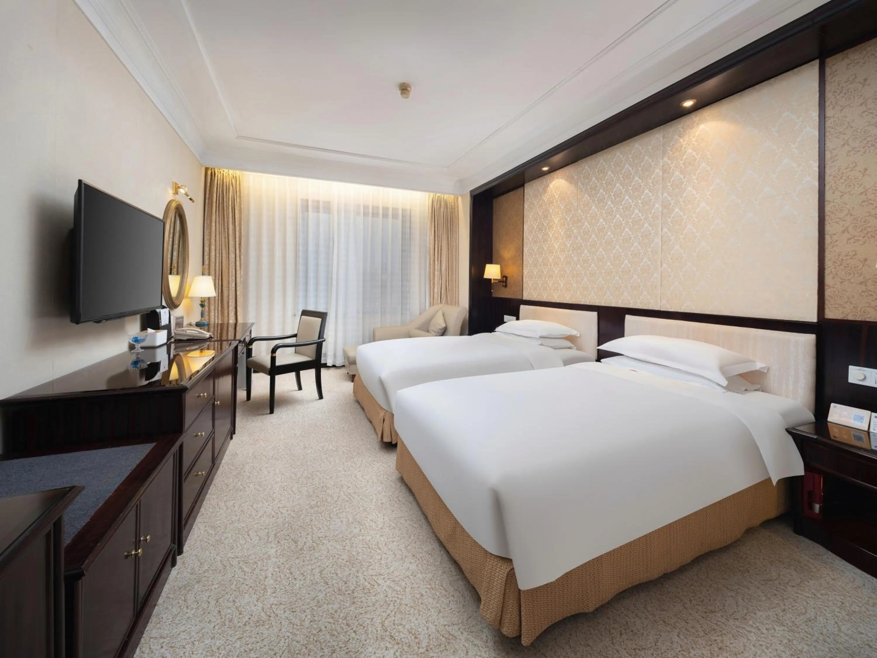 Bed in Grand Metropark Hotel Hangzhou