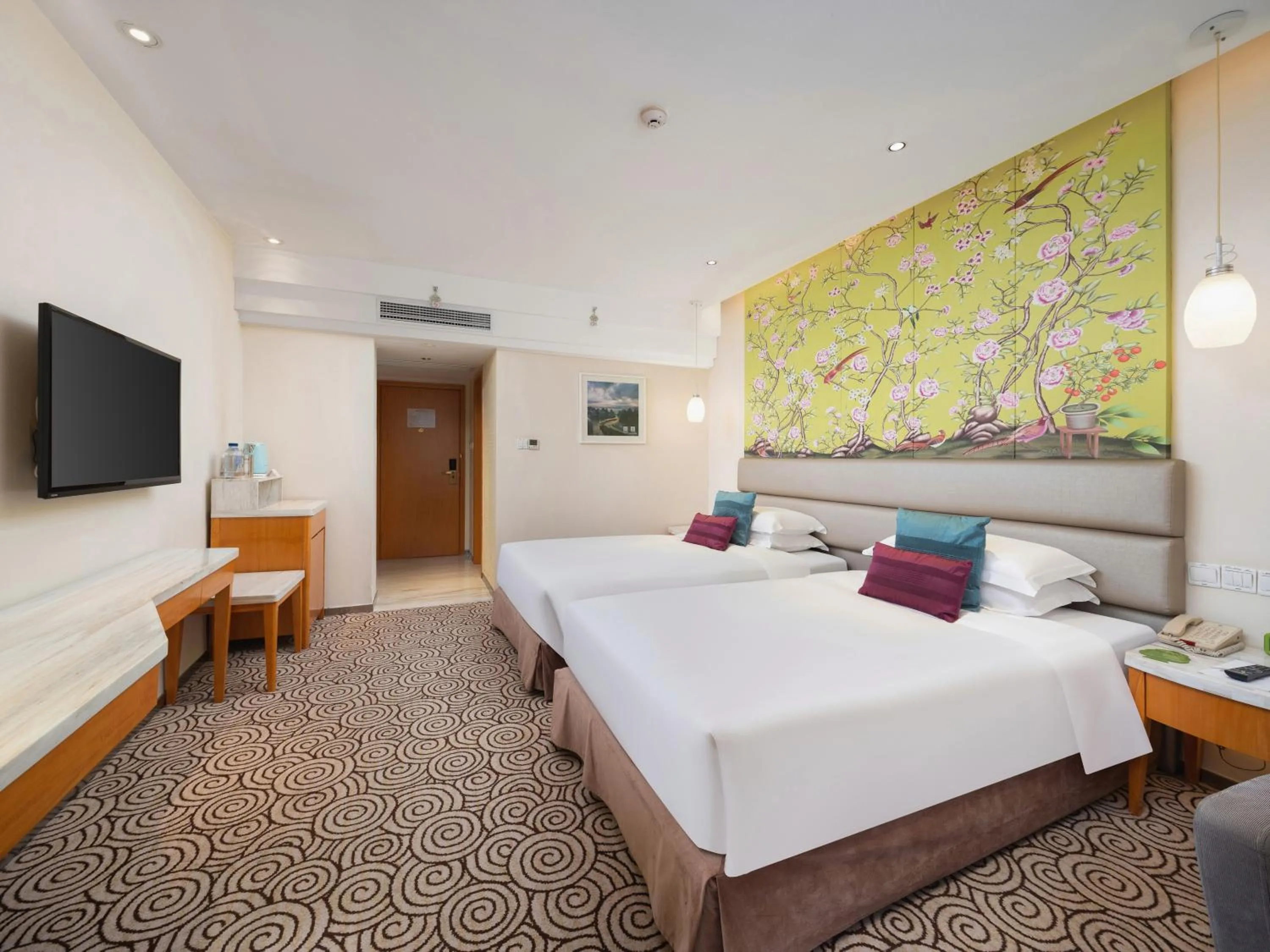 Bed in Grand Metropark Hotel Hangzhou