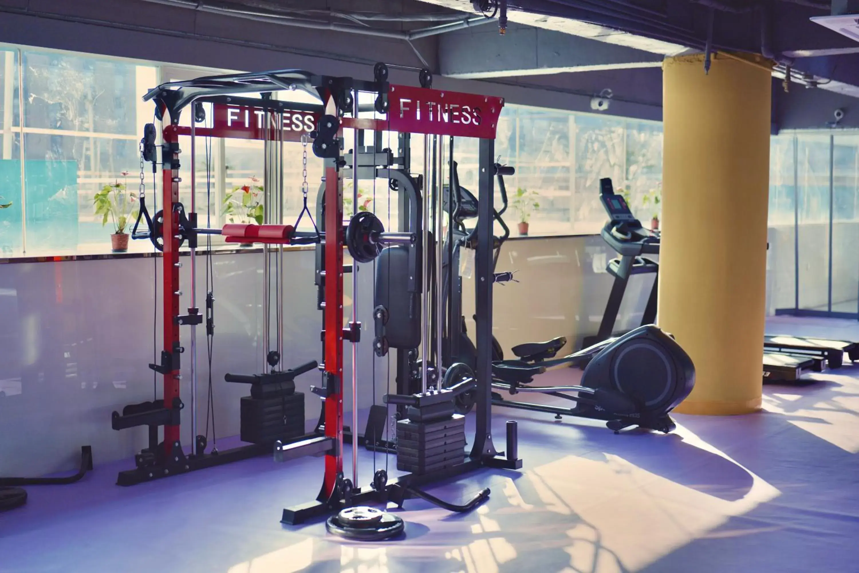 Fitness centre/facilities in Grand Metropark Hotel Hangzhou - 6 minutes walk to the West Lake Fitness centre/facilities in Grand Metropark Hotel Hangzhou - 6 minutes walk to the West Lake