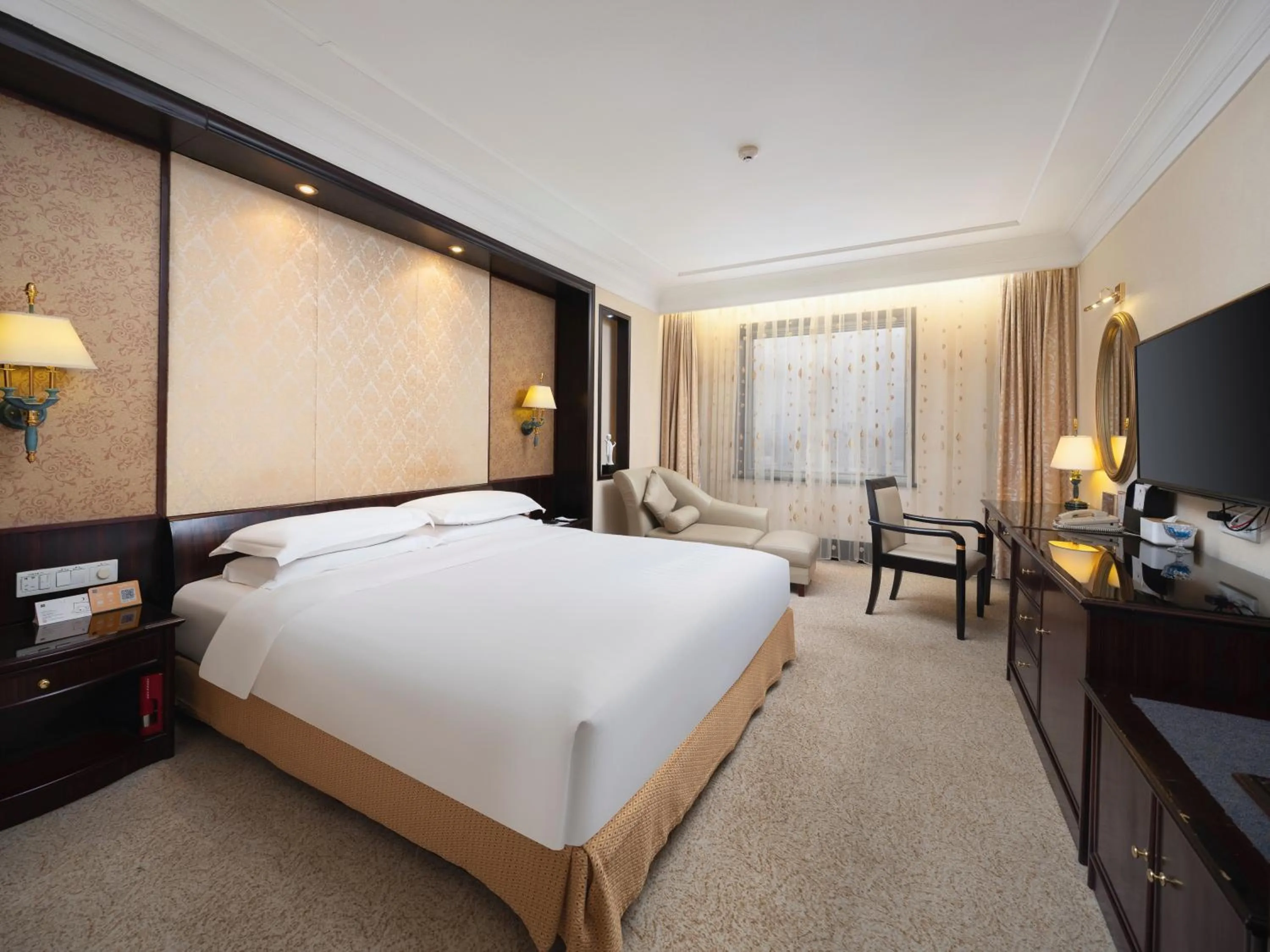 Bed in Grand Metropark Hotel Hangzhou