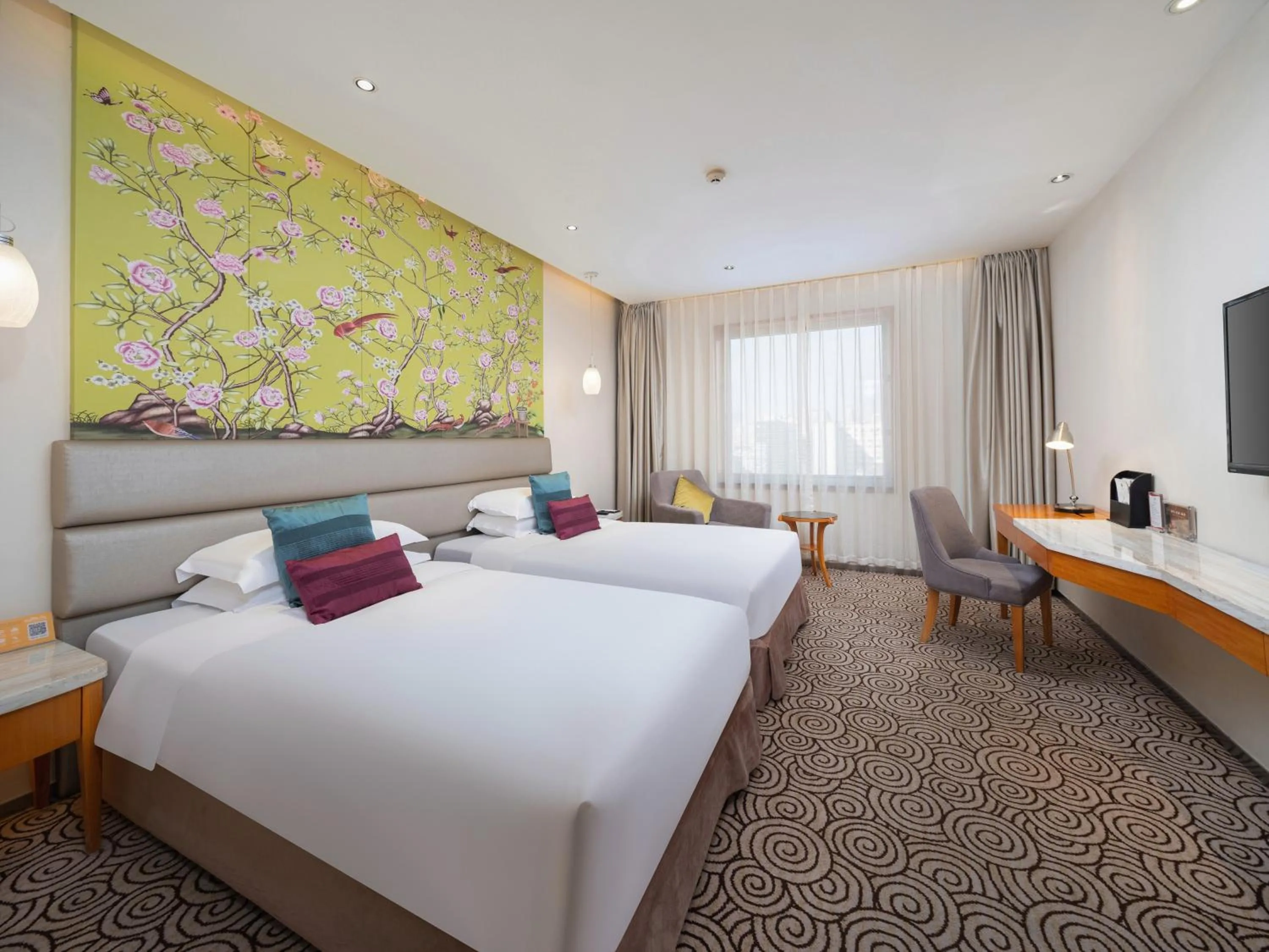 Bed in Grand Metropark Hotel Hangzhou