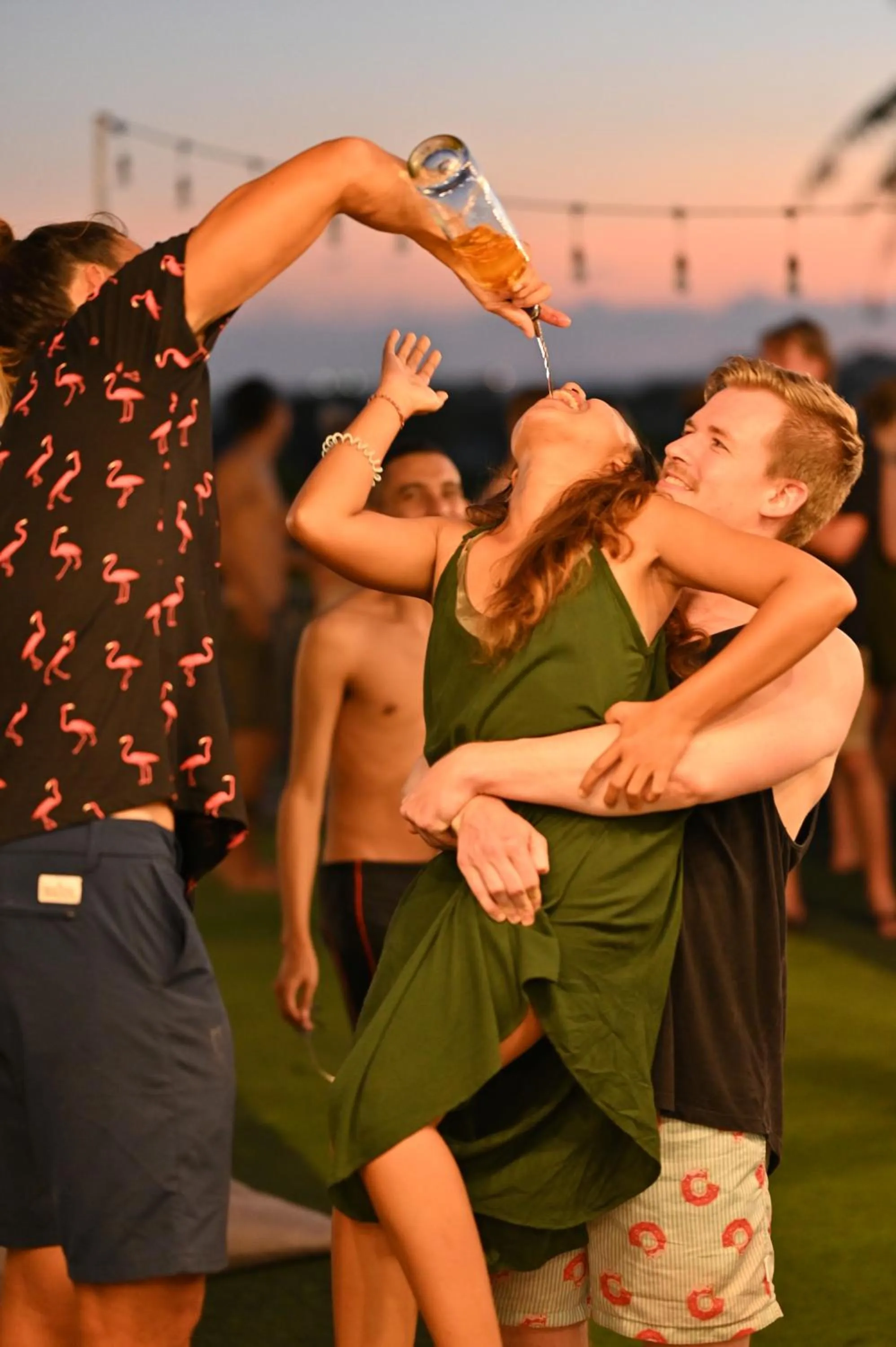 Evening entertainment in Lushy Hostel Canggu