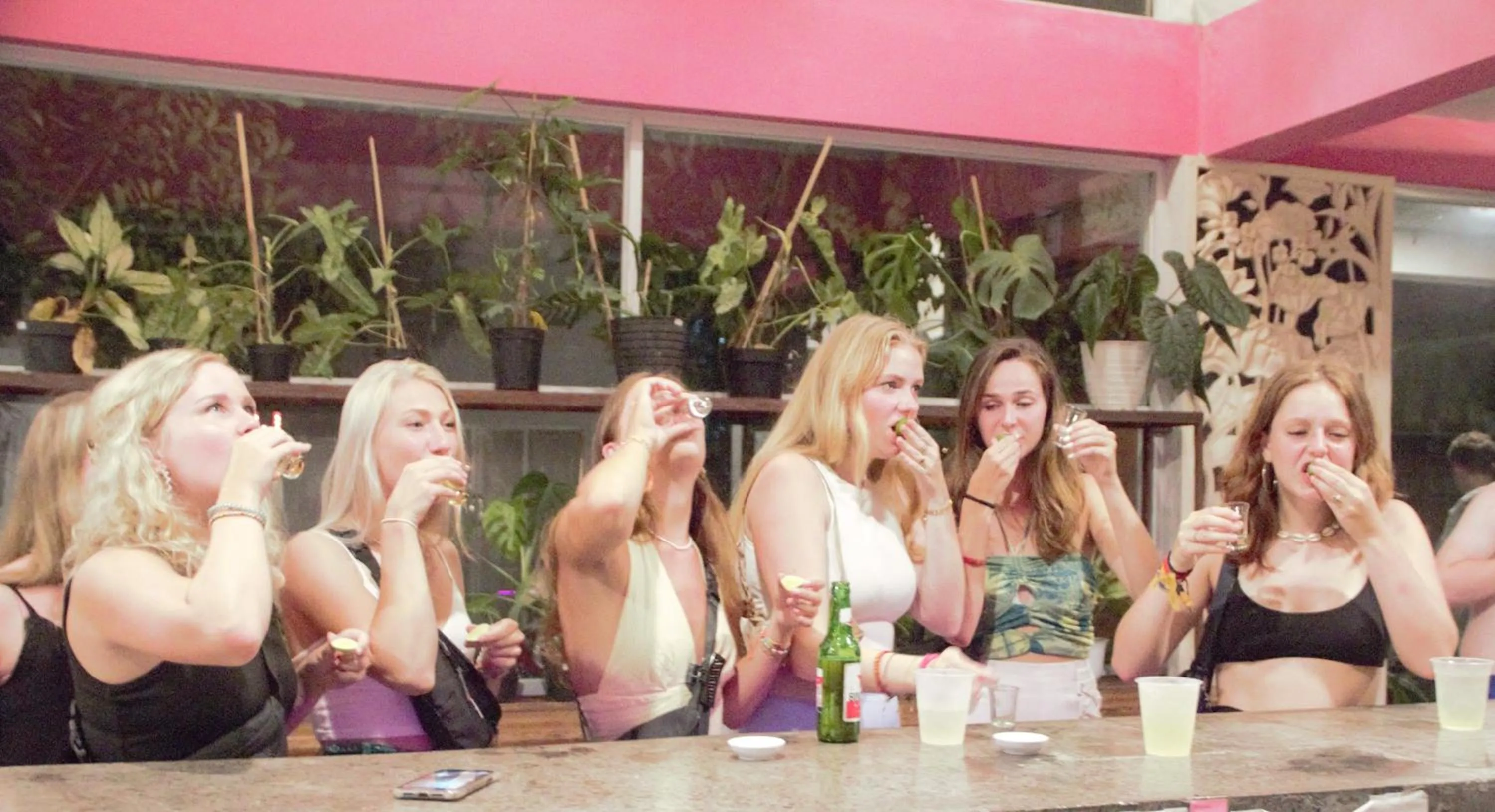 Evening entertainment in Lushy Hostel Canggu