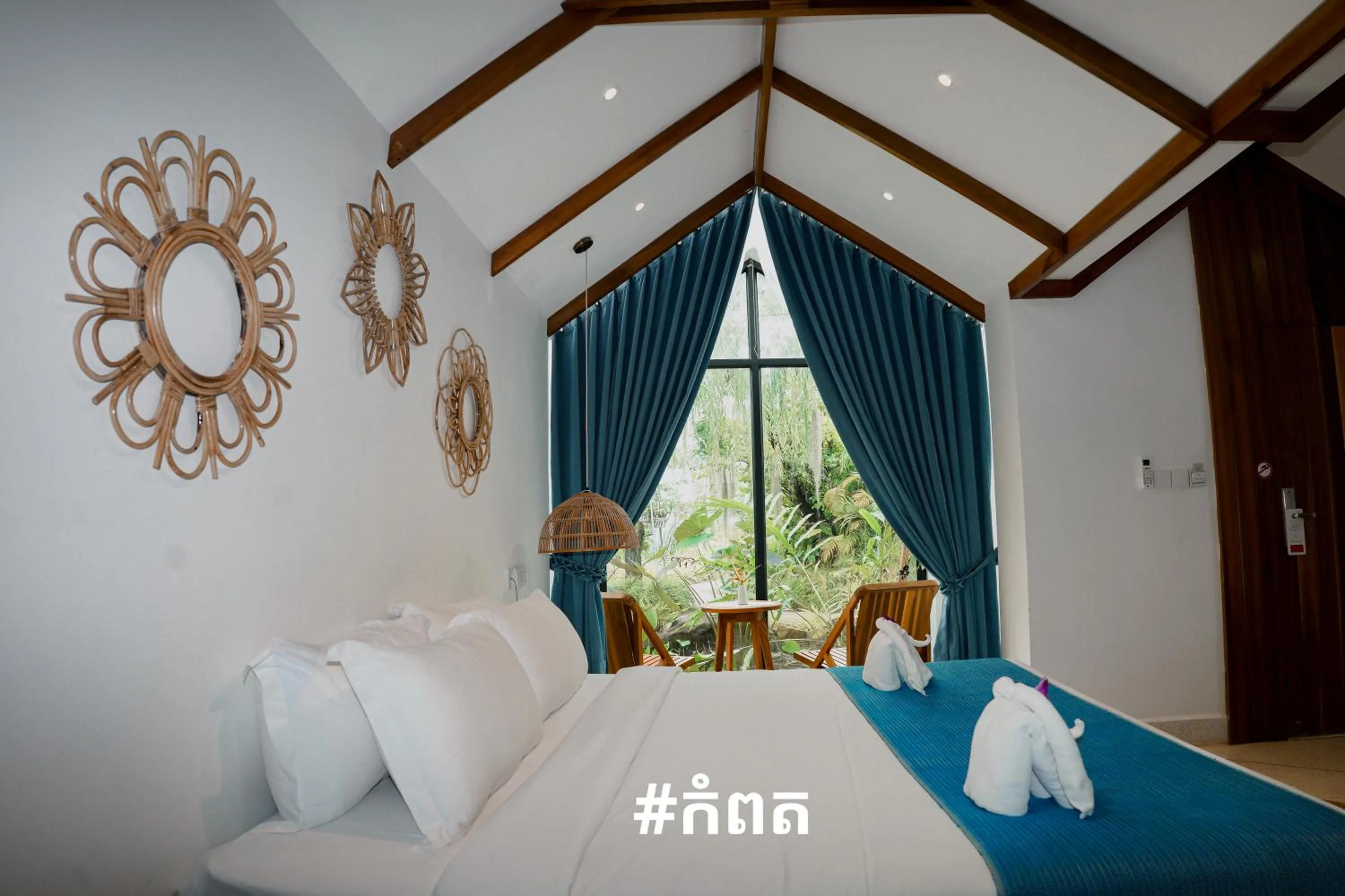 Bed in Montagne Residence