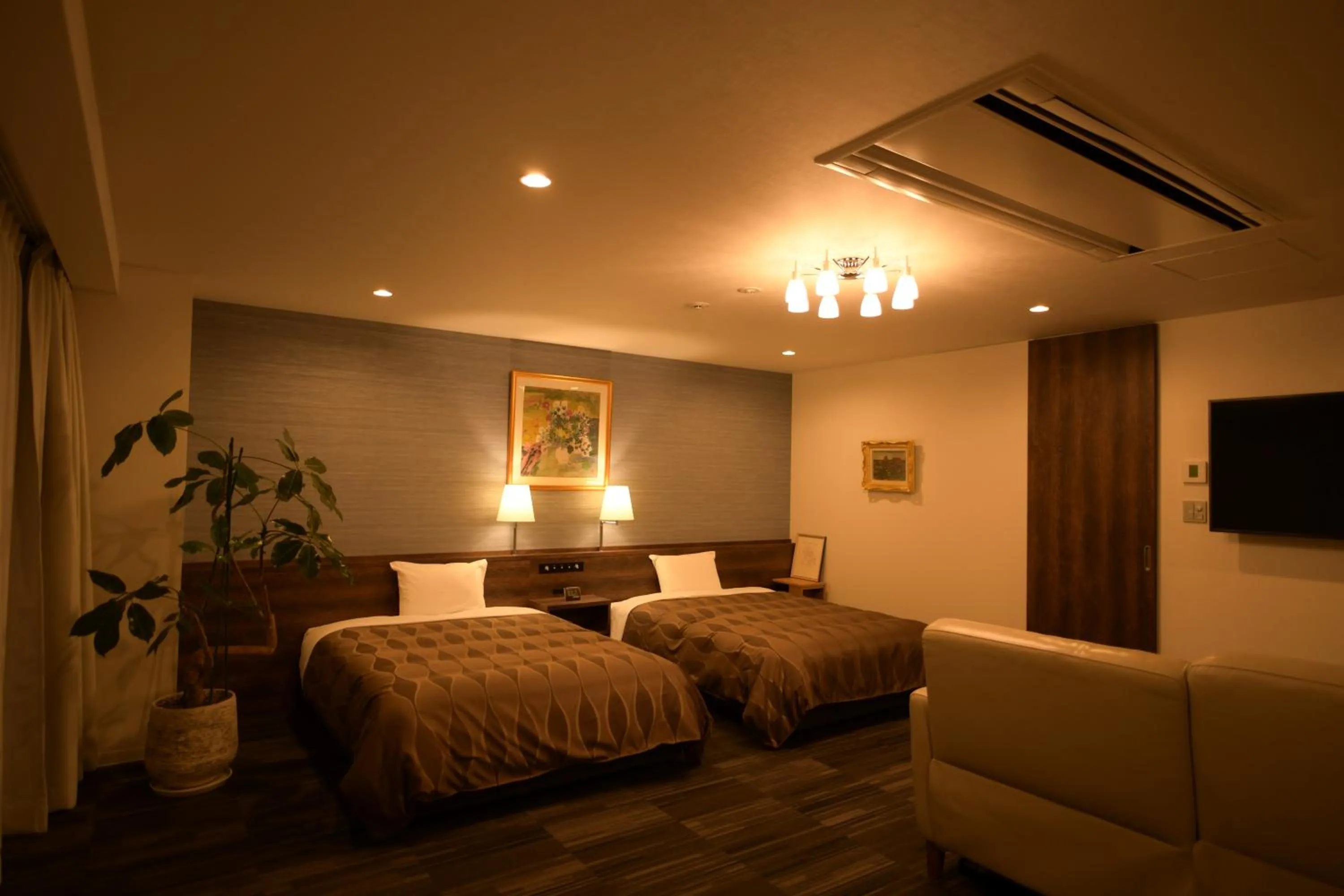 Photo of the whole room, Bed in Sakura Hotel Onomichi Ekimae