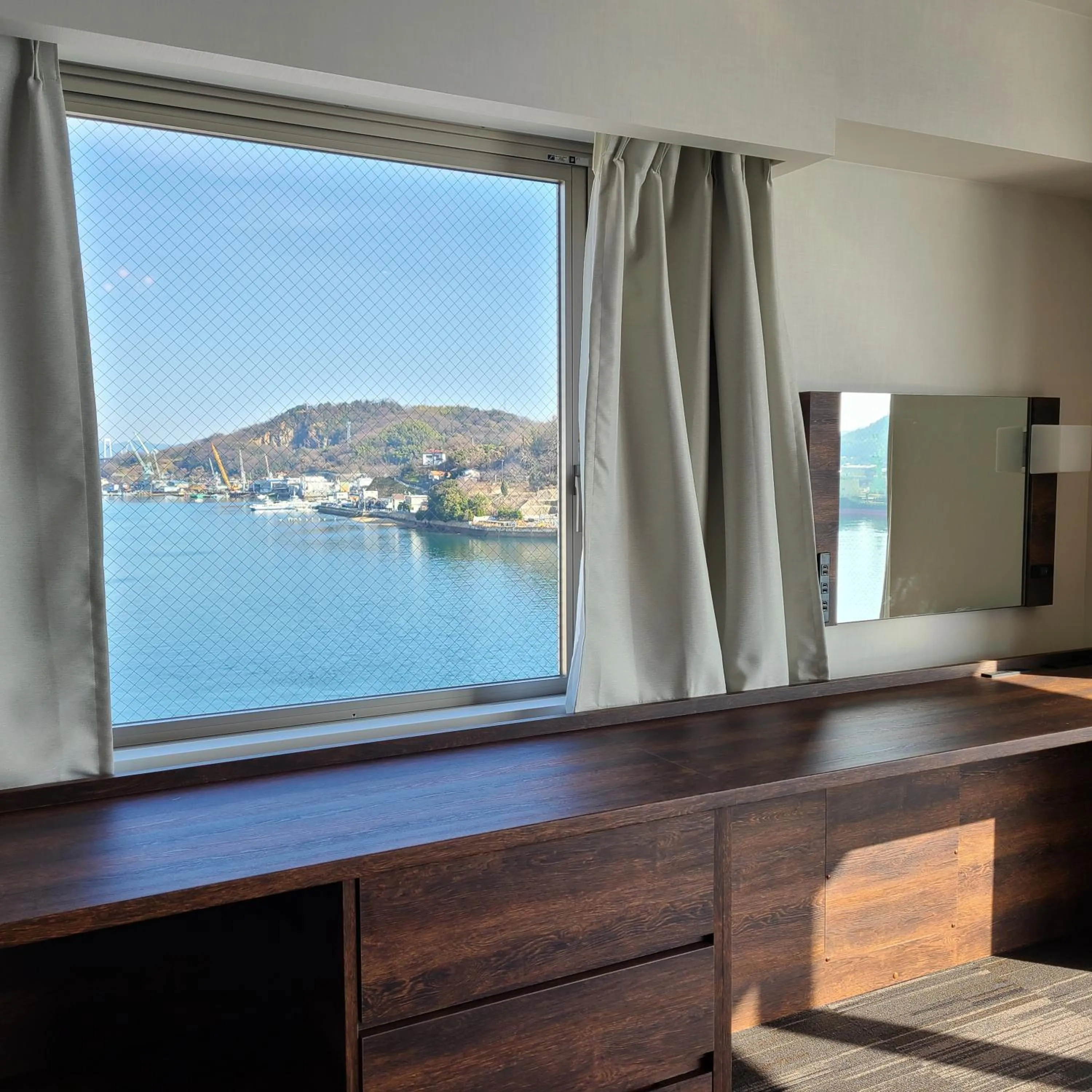 Sea view in Sakura Hotel Onomichi Ekimae