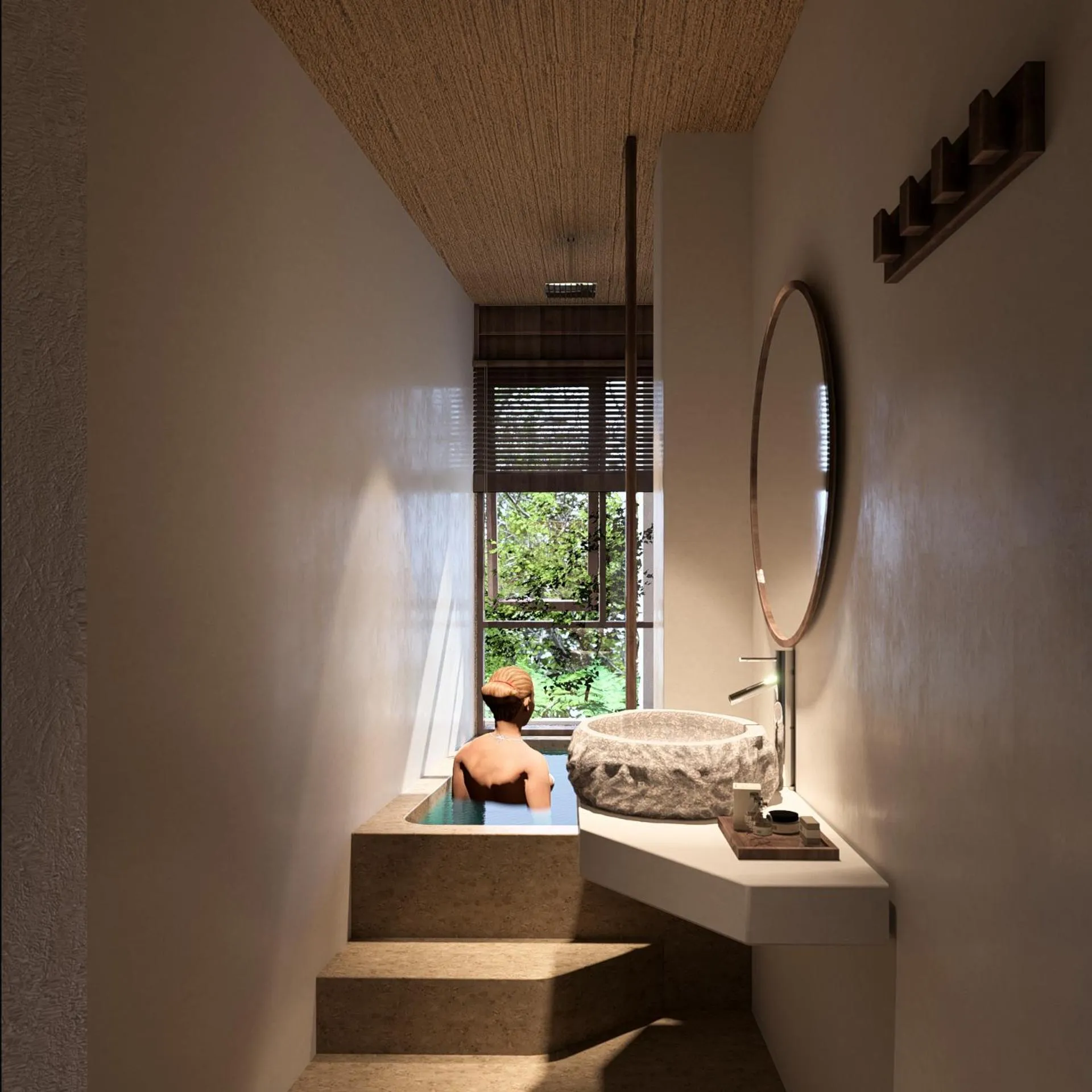 Bathroom in Camly the Boutique