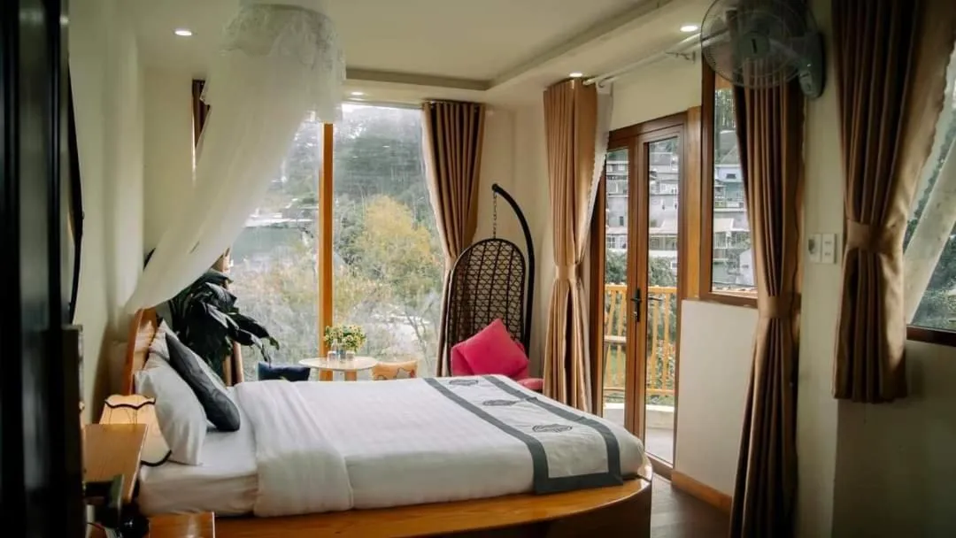 Photo of the whole room in Đà Lạt Cam ly Hotel