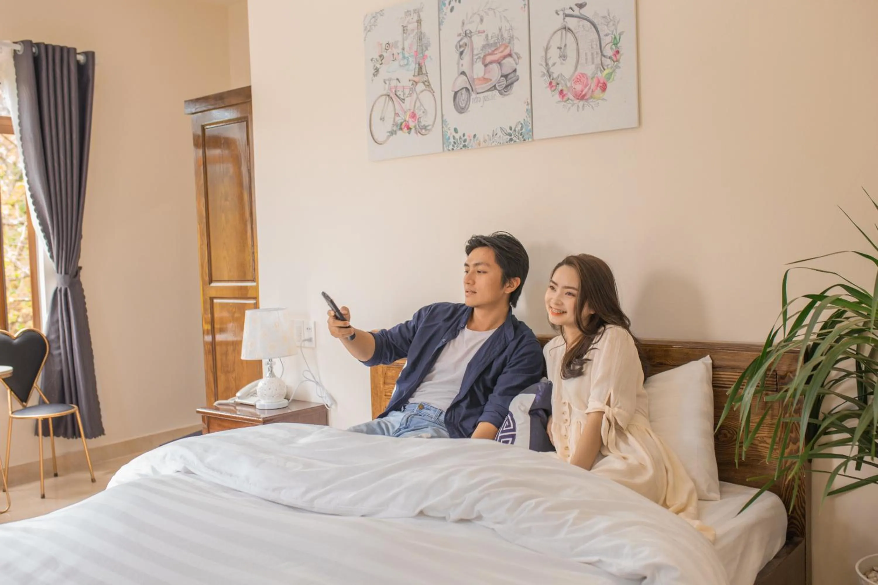 Photo of the whole room in Đà Lạt Cam ly Hotel