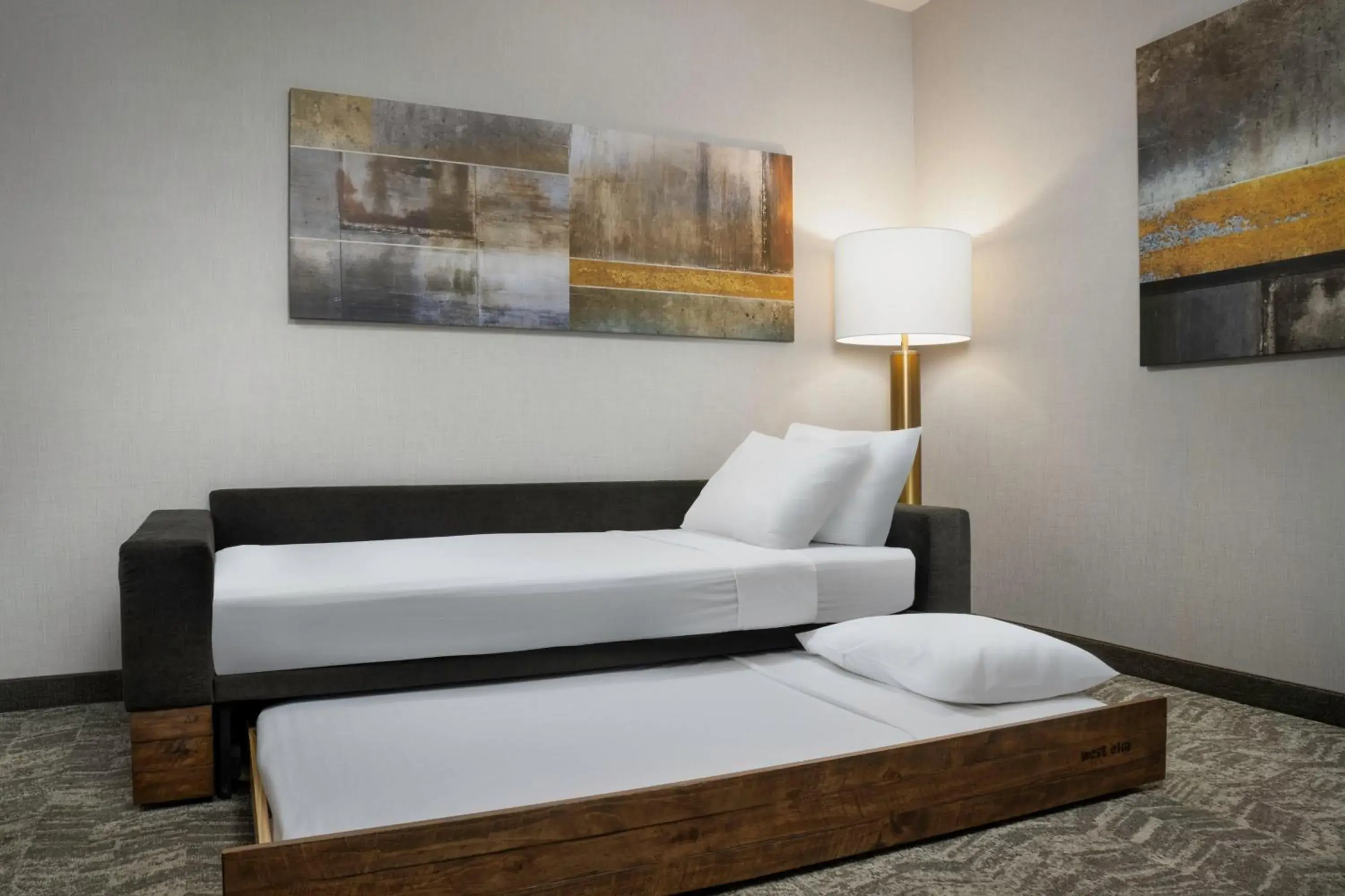 Suite with 2 Queen Trundle Beds in SpringHill Suites by Marriott Birmingham Gardendale Suite with 2 Queen Trundle Beds in SpringHill Suites by Marriott Birmingham Gardendale