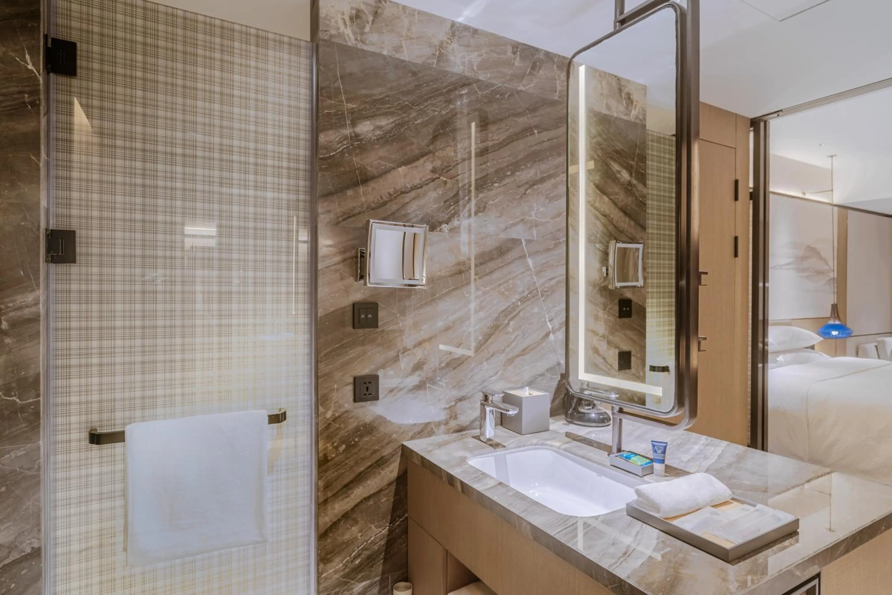 Bathroom in Four Points by Sheraton Suzhou, Wuzhong