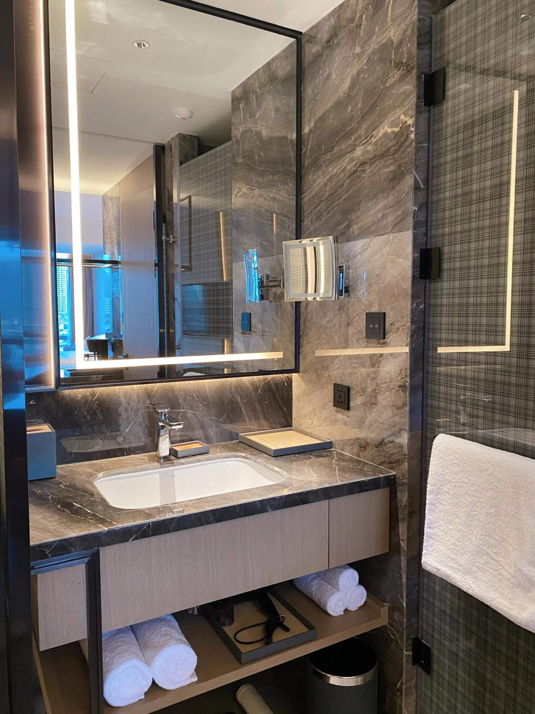 Bathroom in Four Points by Sheraton Suzhou, Wuzhong