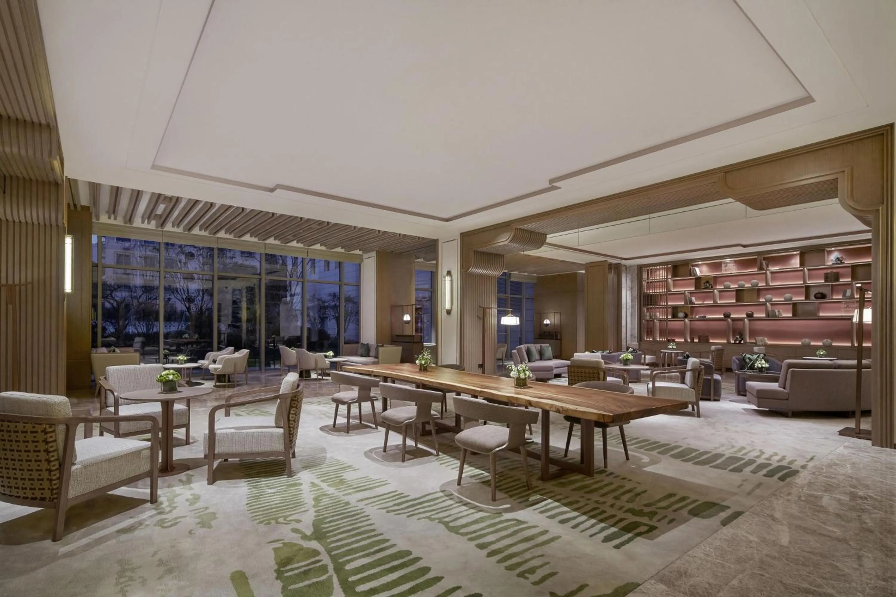 Lobby or reception in Four Points by Sheraton Suzhou, Wuzhong