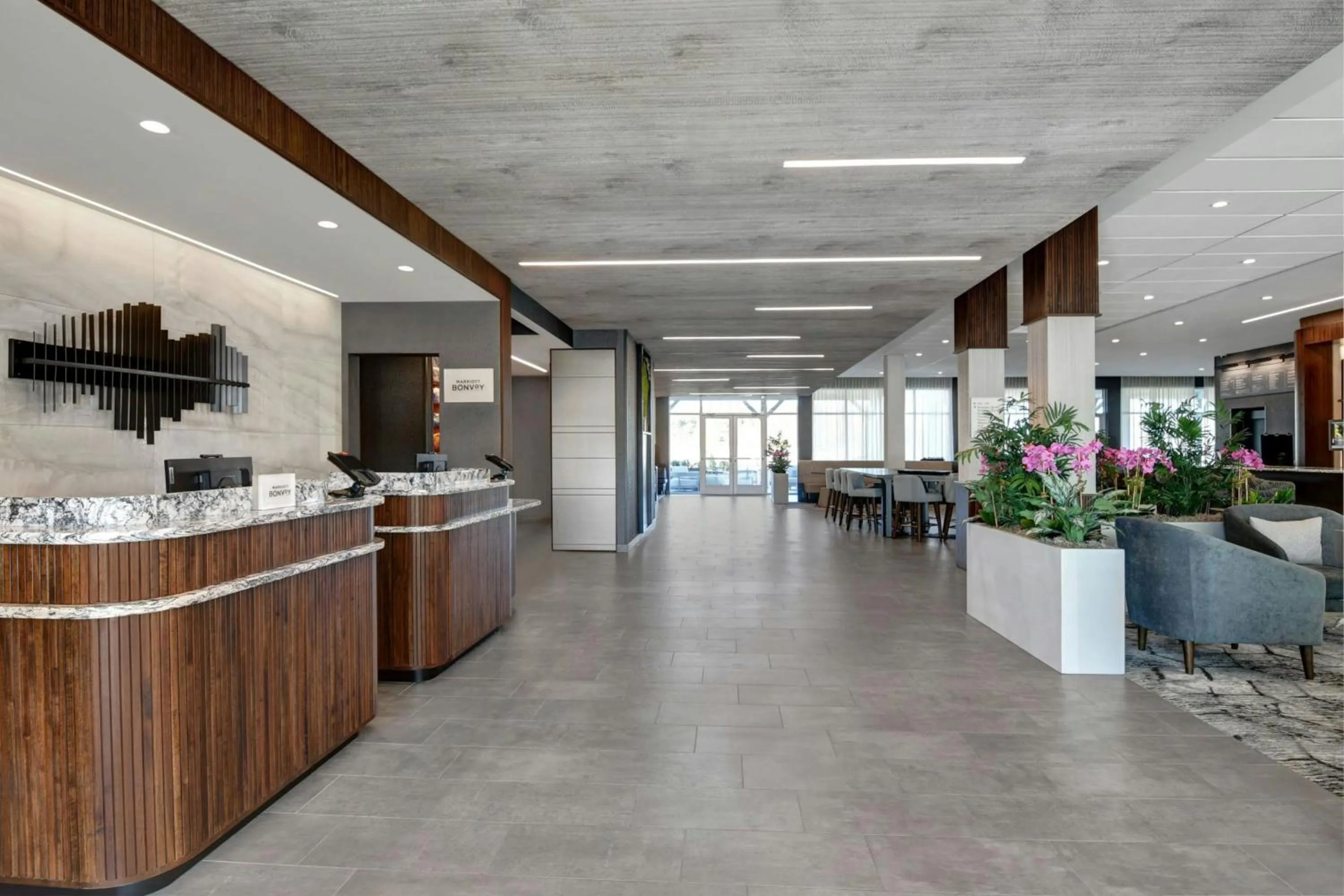 Lobby or reception in Courtyard by Marriott Hamilton
