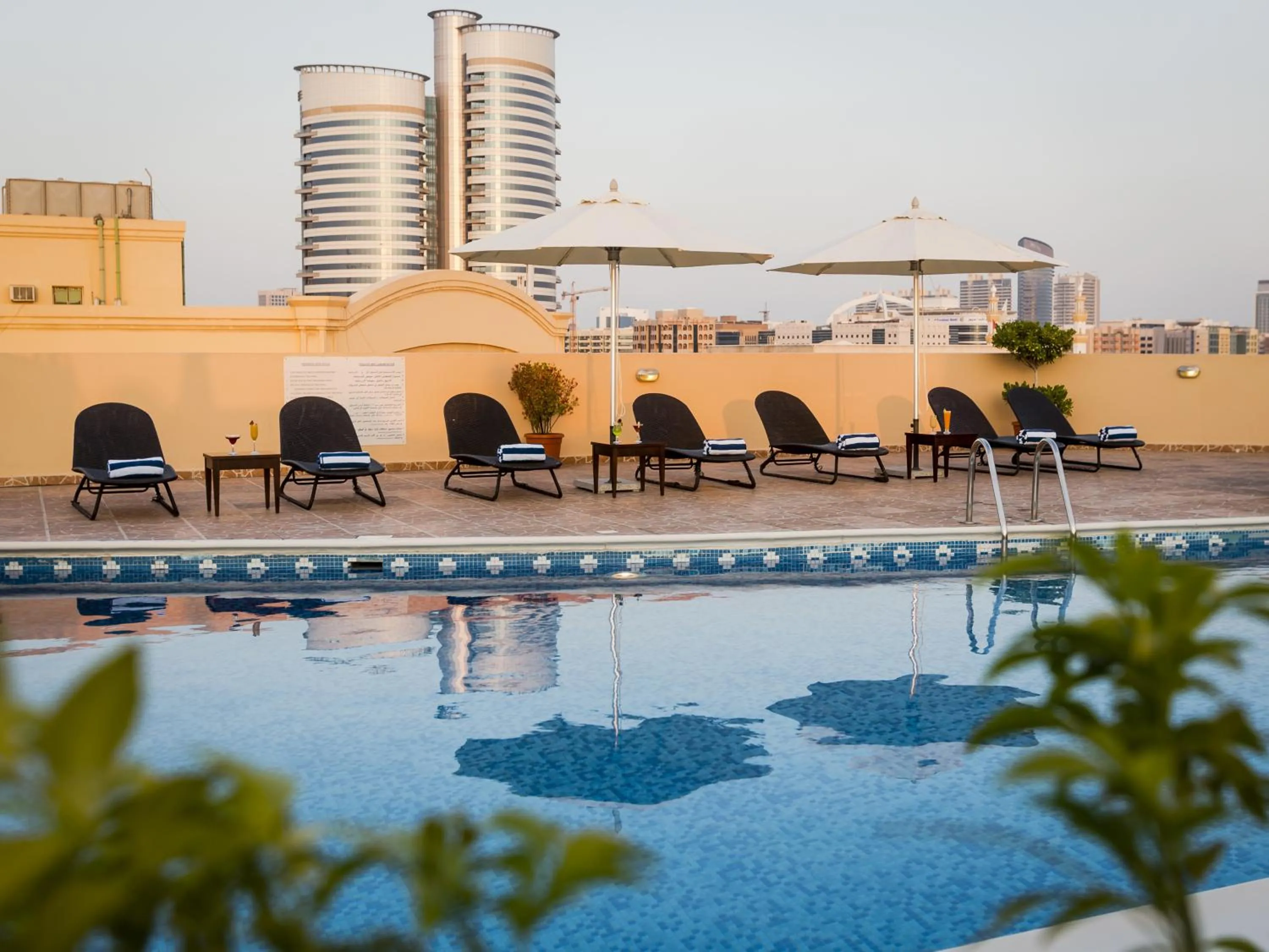 Swimming pool in Arabian Dreams Hotel Apartments