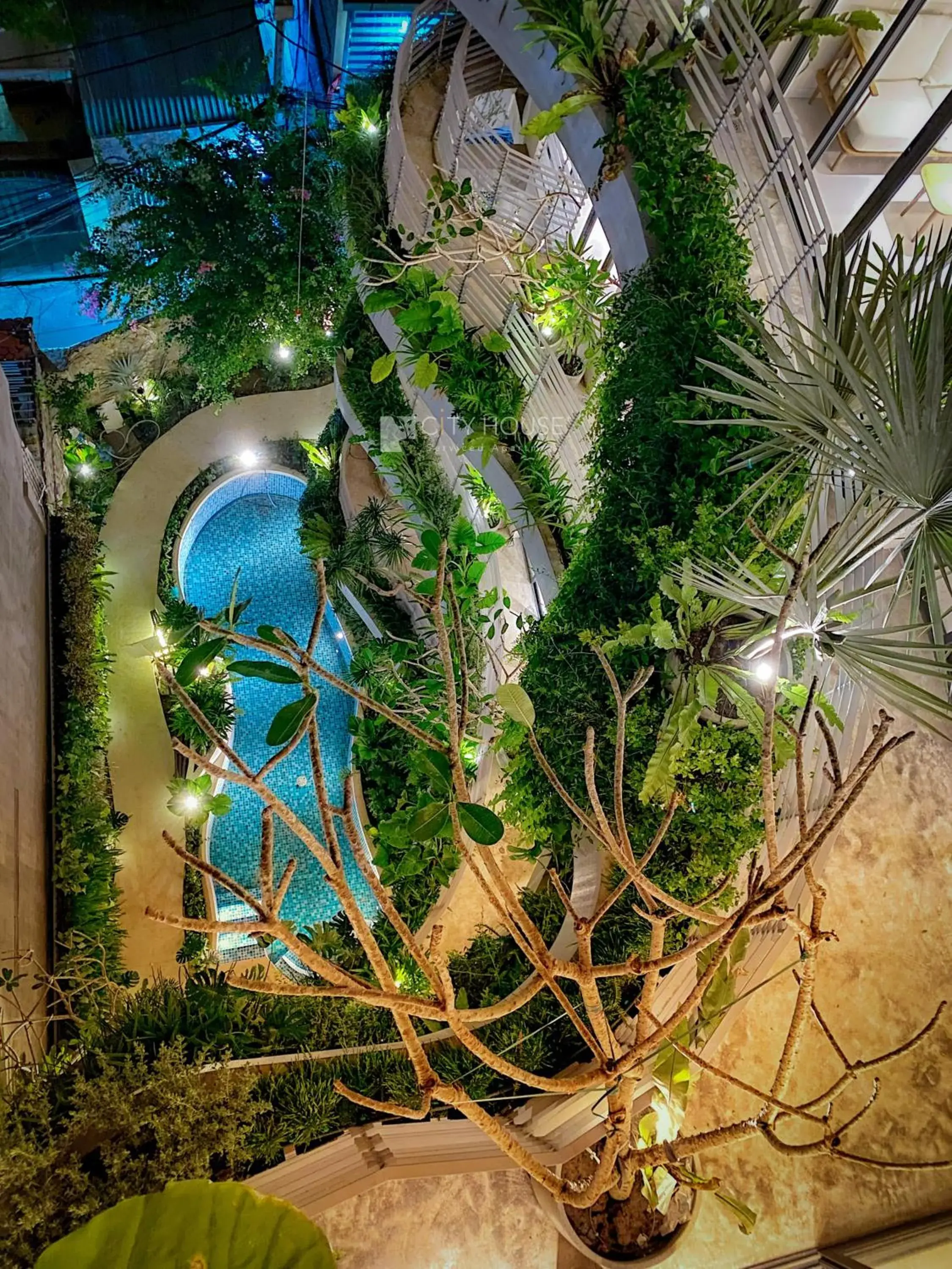 Bird's eye view in CityHouse - CityOasis Bird's eye view in CityHouse - CityOasis