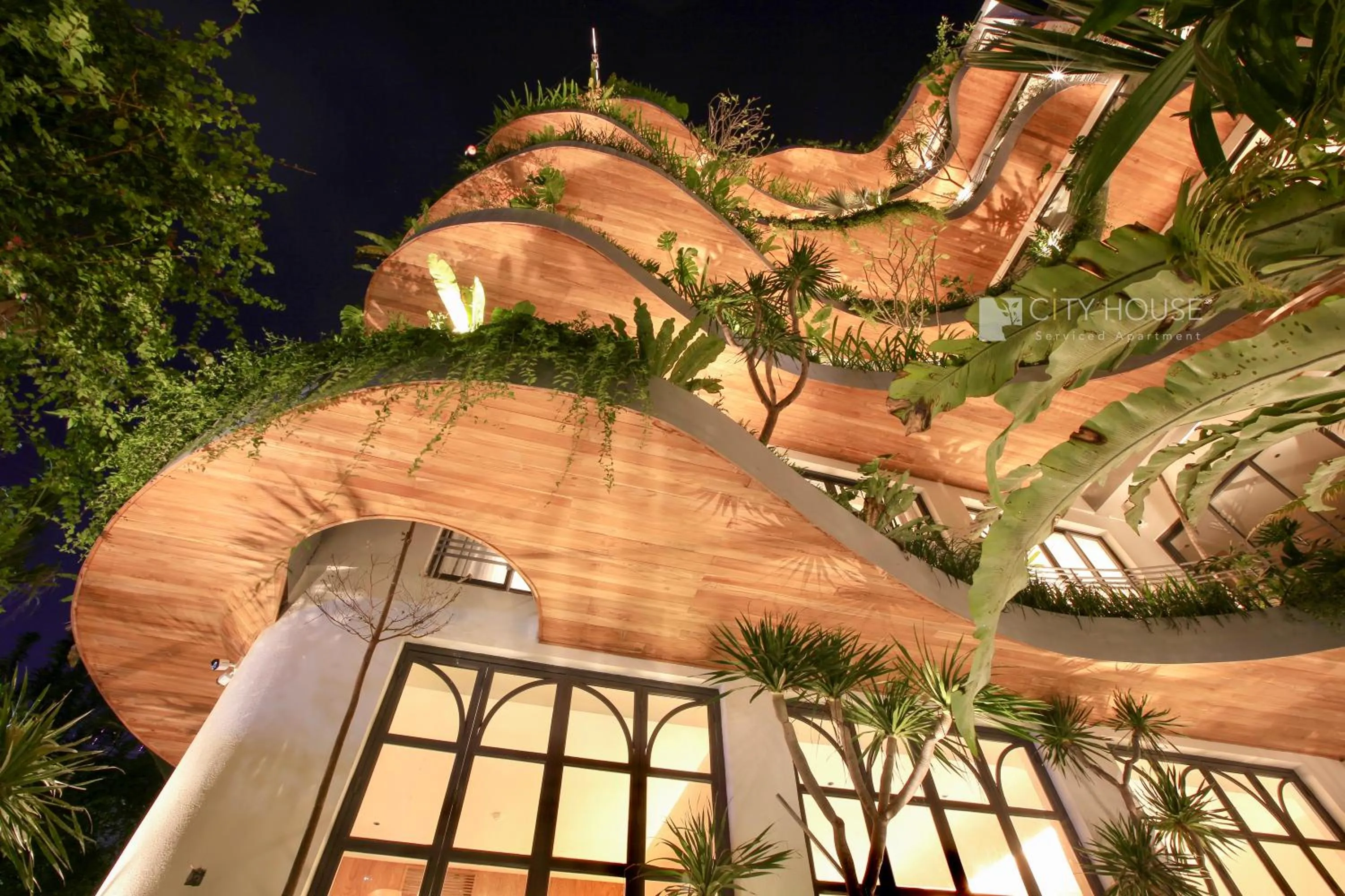 Garden view in CityHouse - CityOasis