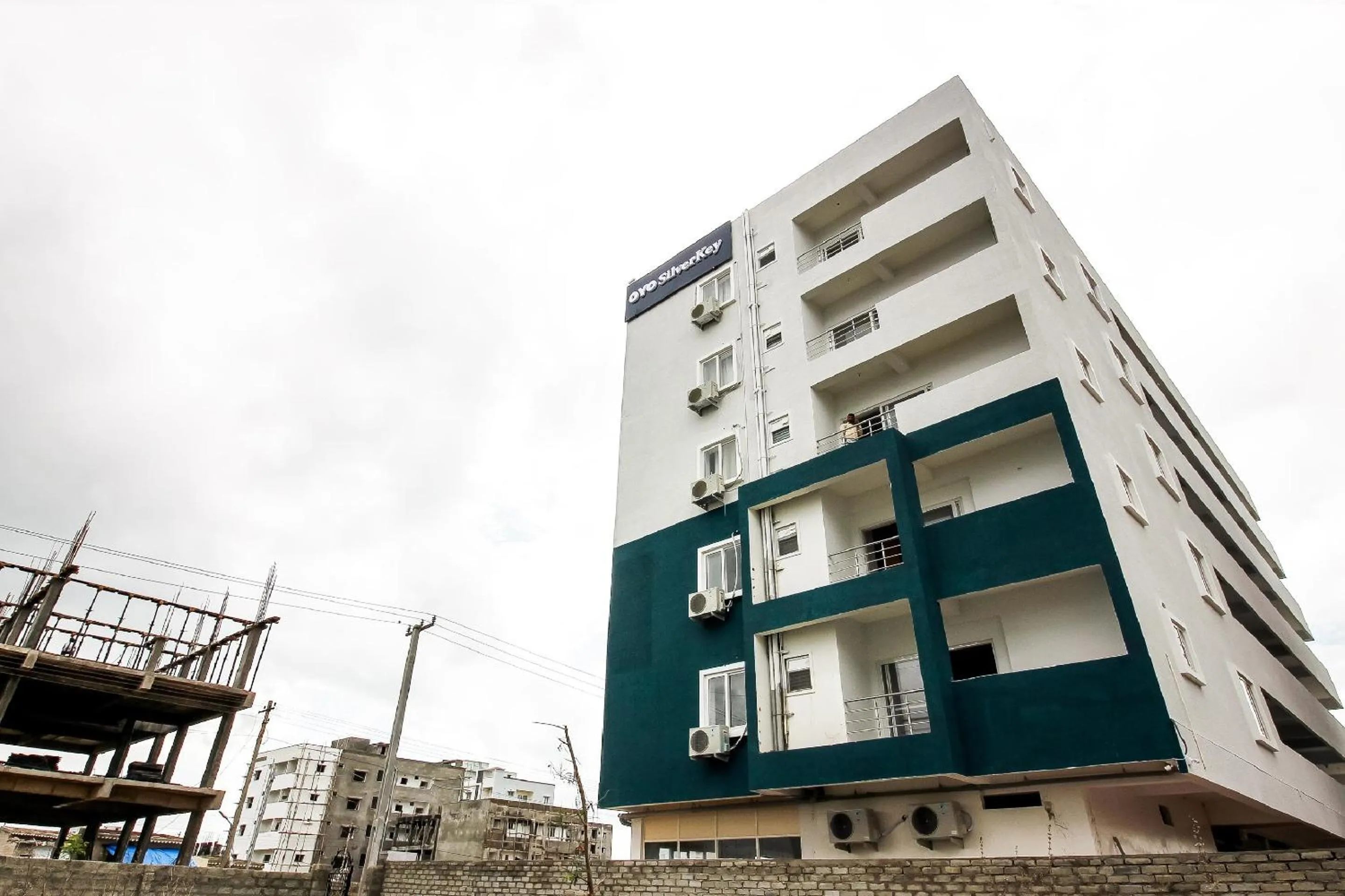 Facade/entrance in Hotel O Silverkey ,near RTO office kondapur
