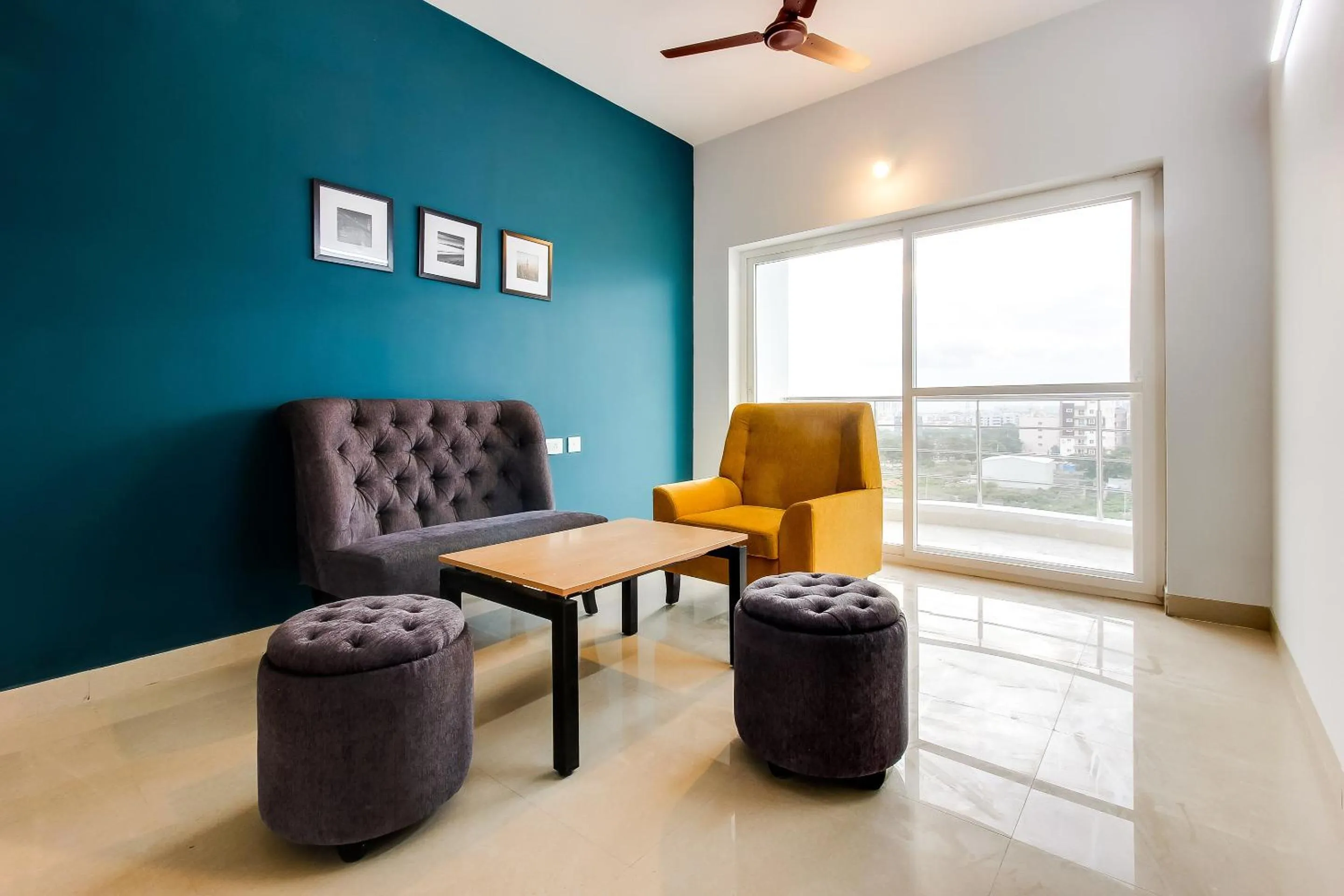 Lobby or reception in Hotel O Silverkey ,near RTO office kondapur