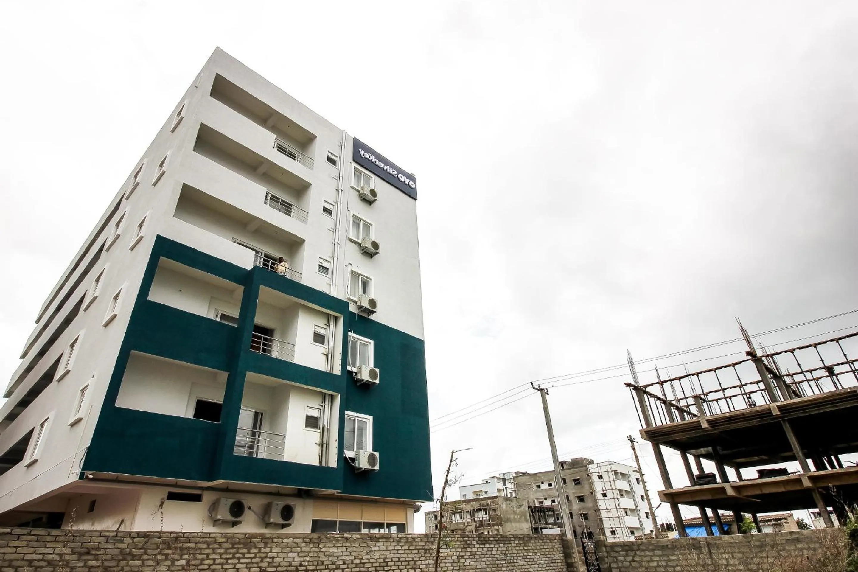 Facade/entrance in Hotel O Silverkey ,near RTO office kondapur