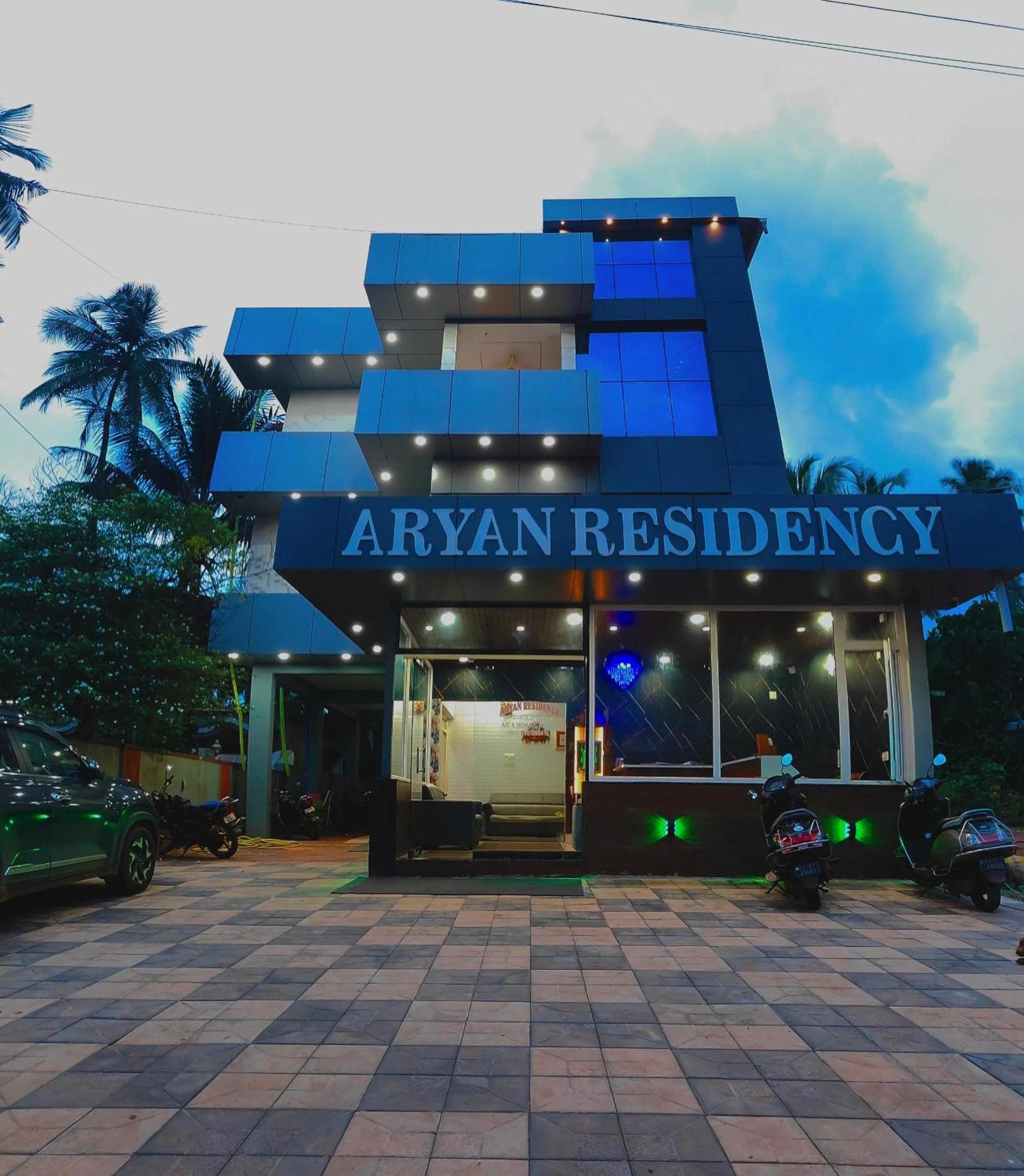 Property building in Aryan residency