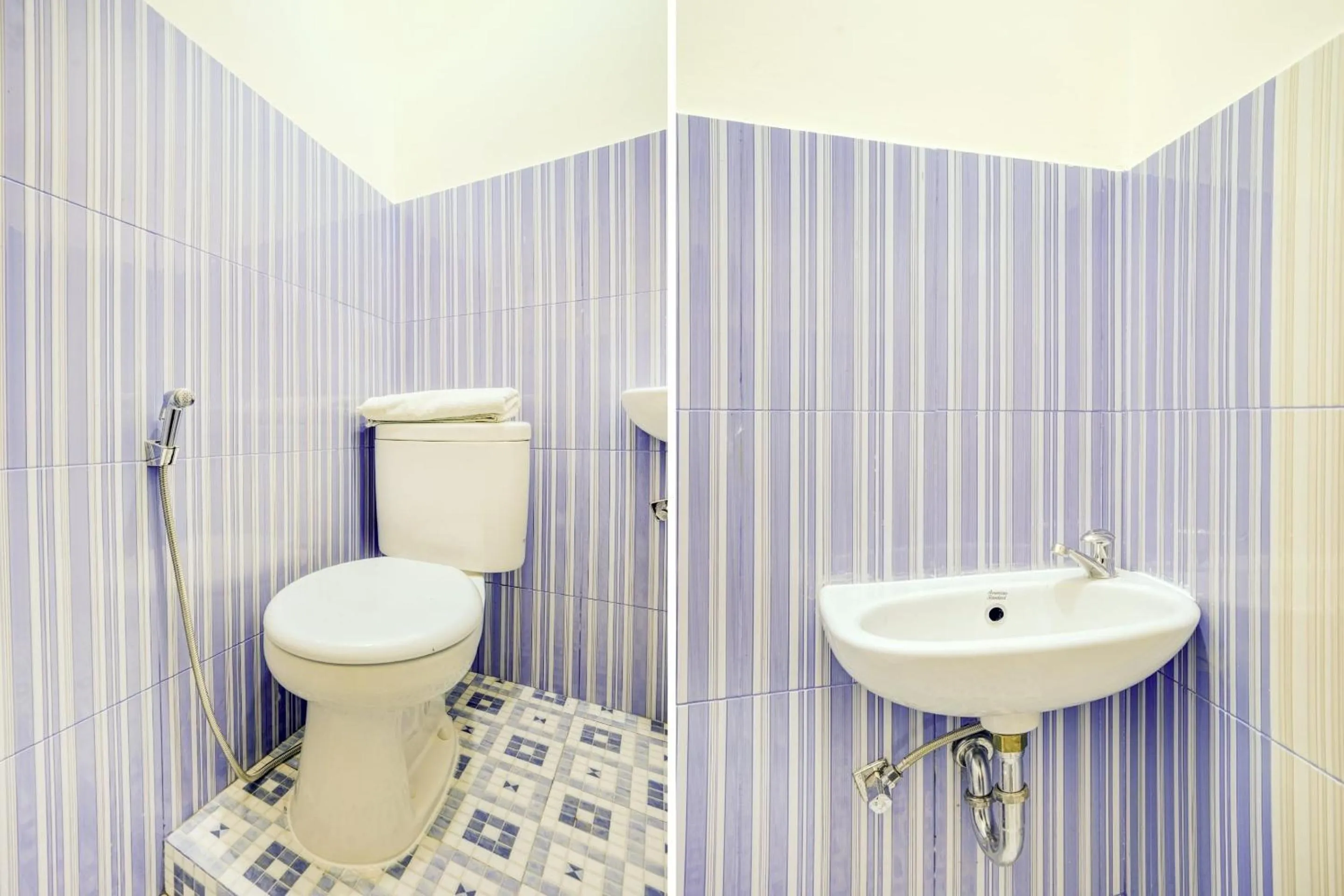 Bathroom in Capital O Inn App Tenggilis