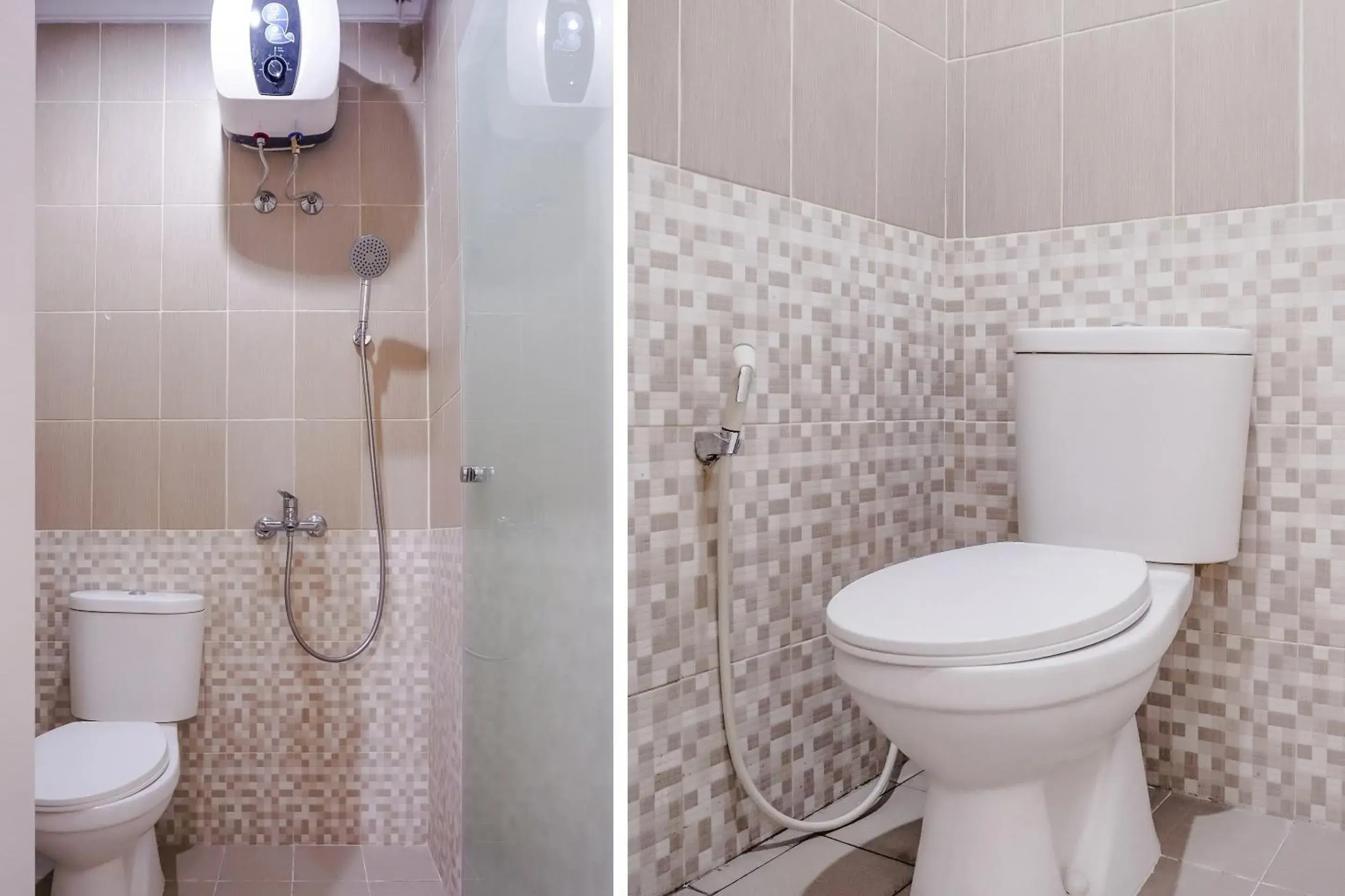 Bathroom in Hotel O Near Pasar Baru Bathroom in Hotel O Near Pasar Baru