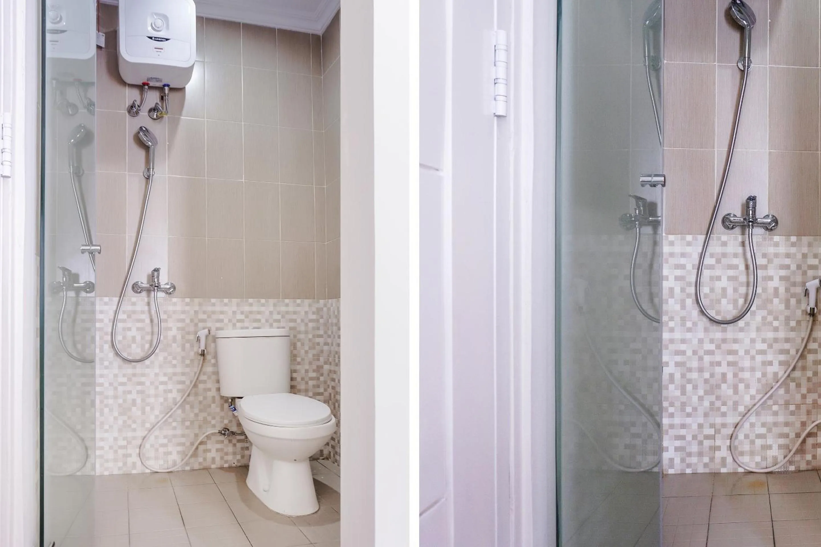 Bathroom in Hotel O Near Pasar Baru