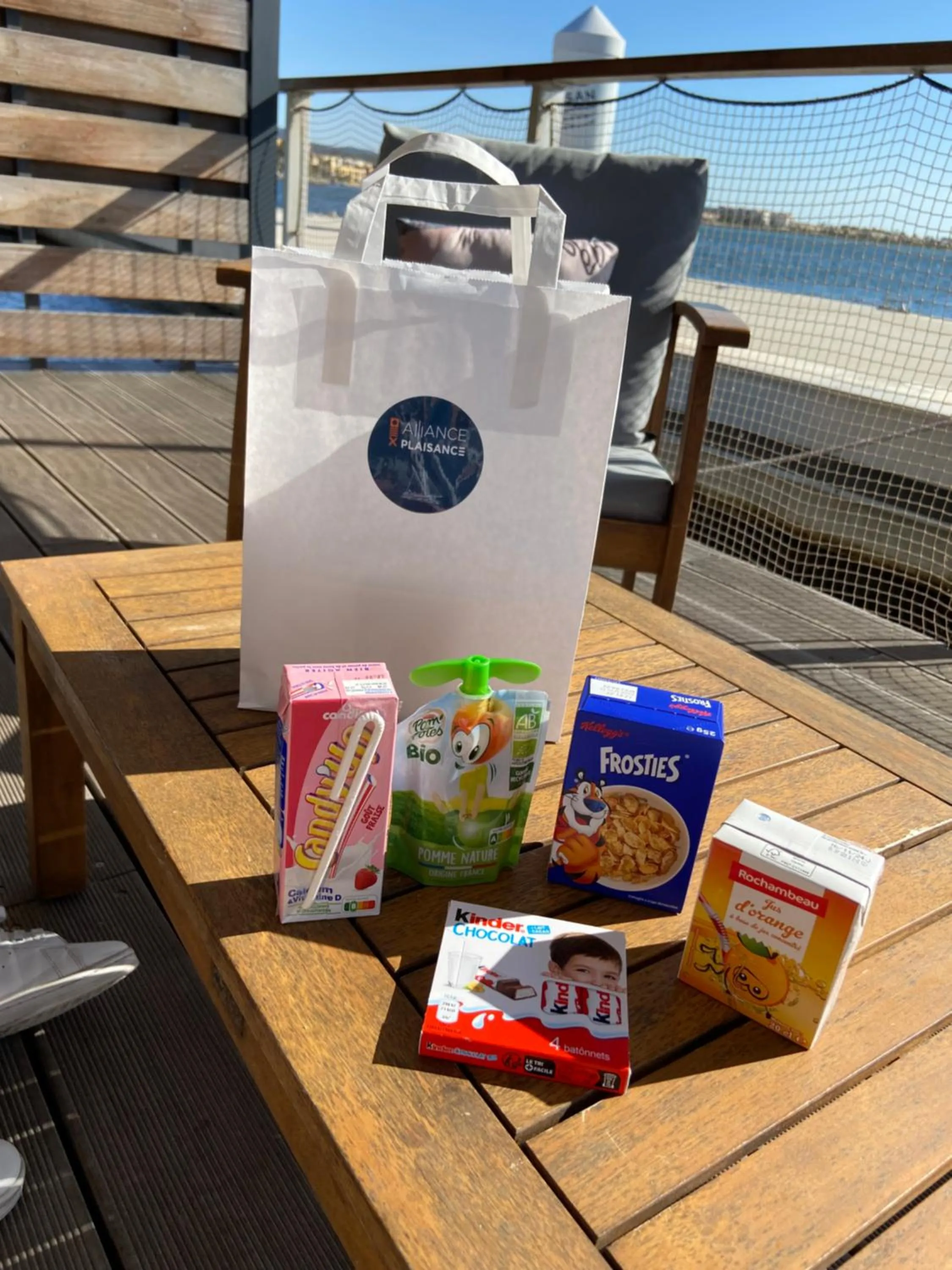 Breakfast in Les Ilots de Gruissan