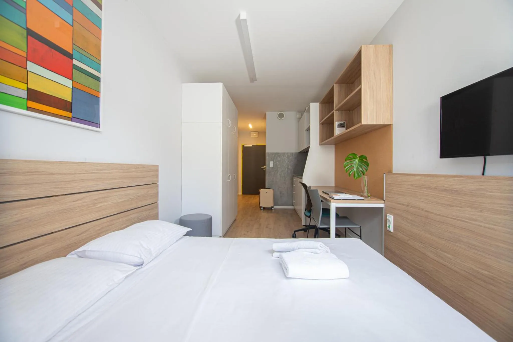 Bed in Apartamenty Collegia