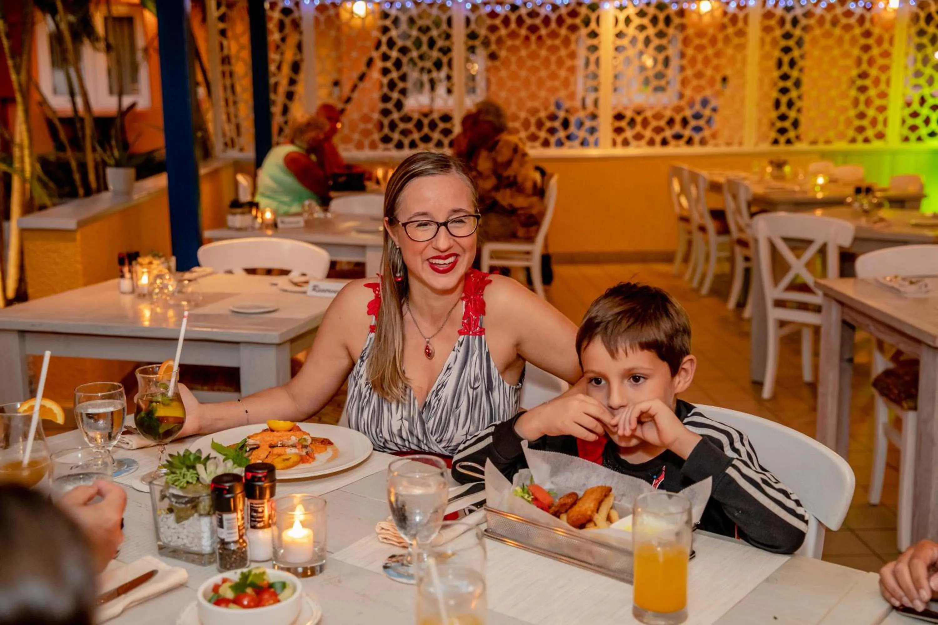 Dinner in MVC Eagle Beach