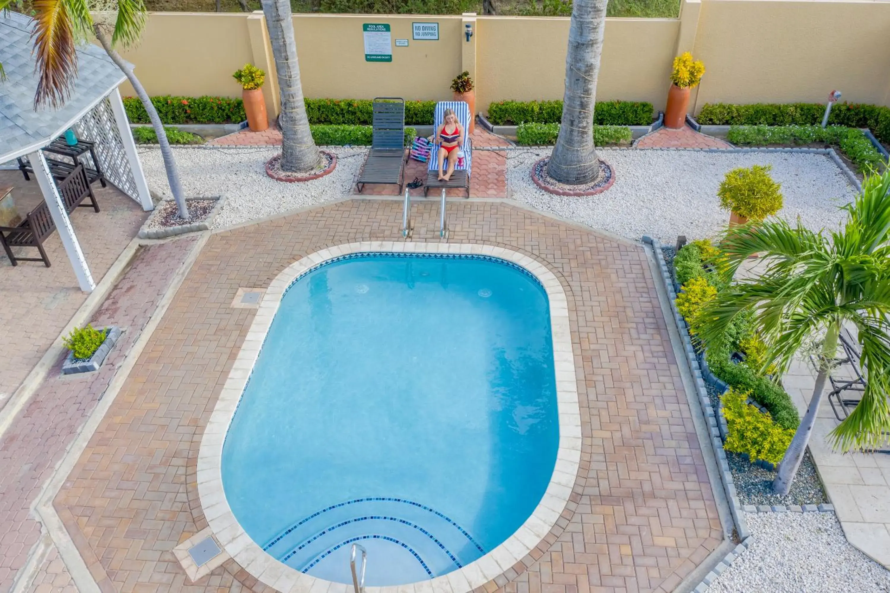 Pool view in MVC Eagle Beach Pool view in MVC Eagle Beach
