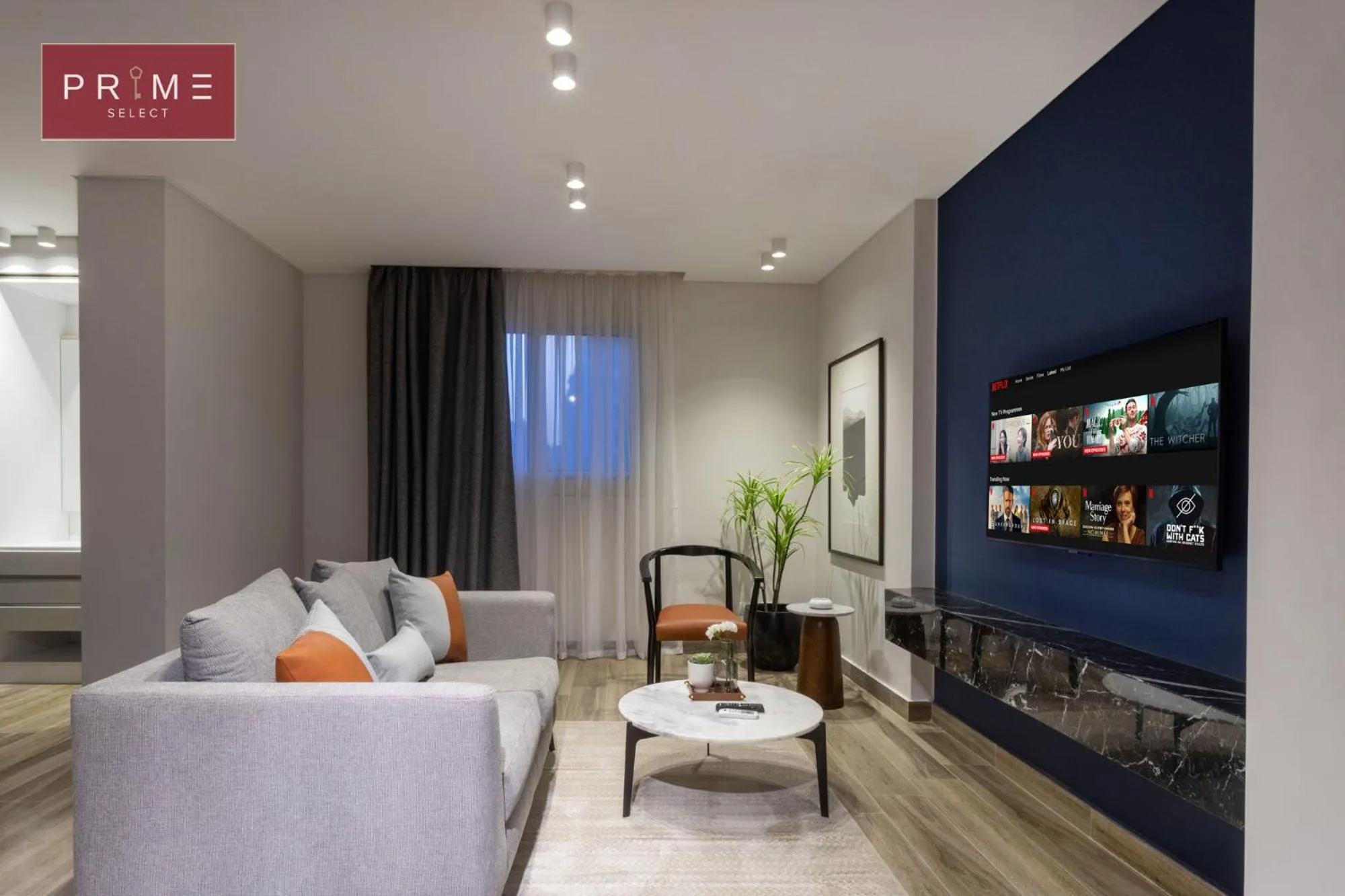 Seating area in Prime Select El Batal