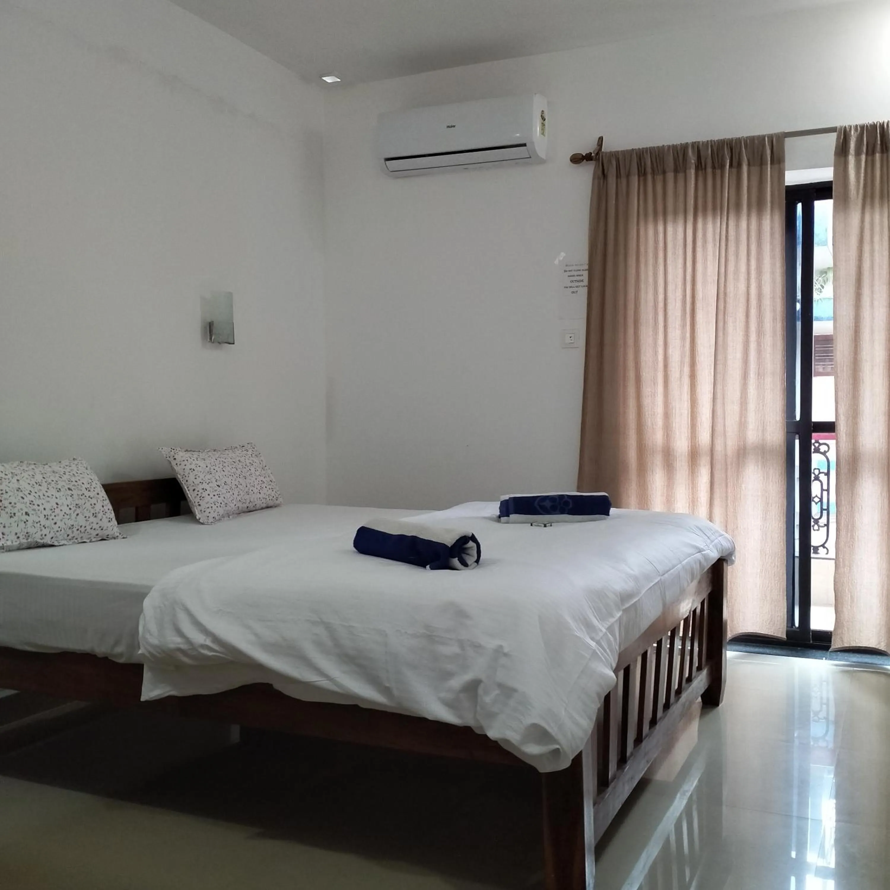 Bed in Maria Guest House