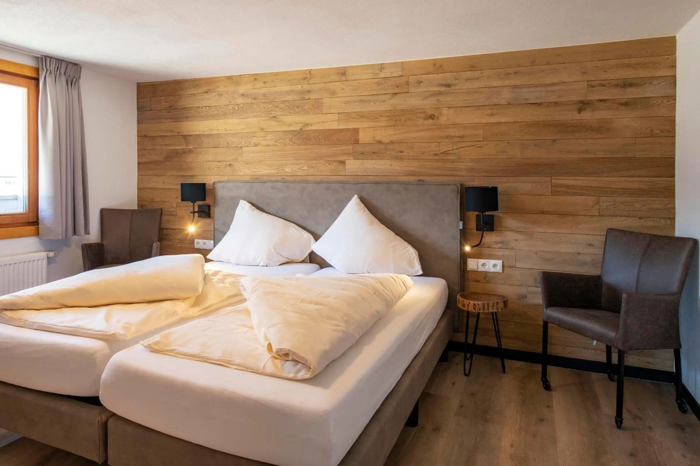 Bed in Haus Drei Türme A3 by Alpenfeder