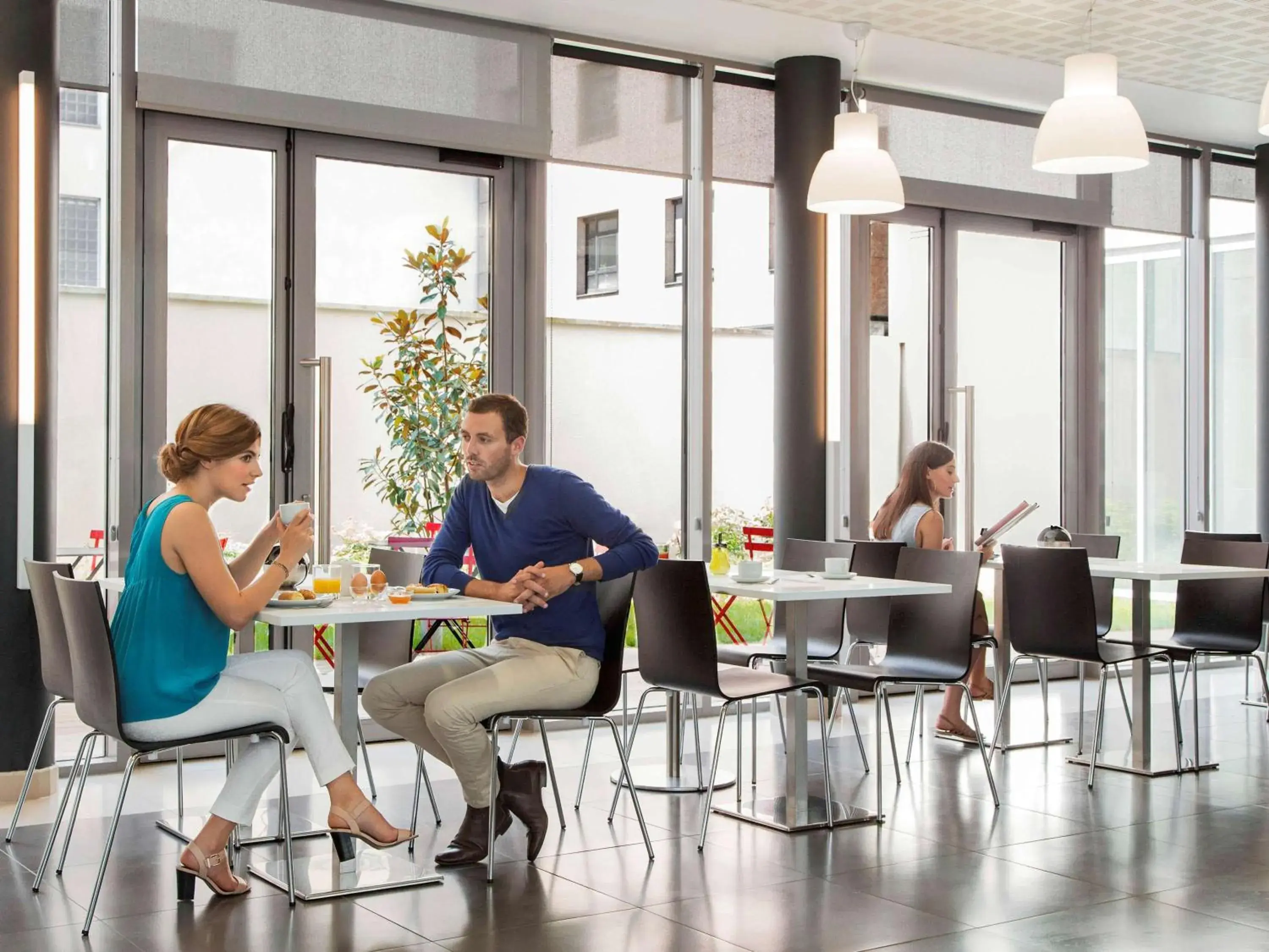 Property building in Aparthotel Adagio Access Paris Clichy Property building in Aparthotel Adagio Access Paris Clichy